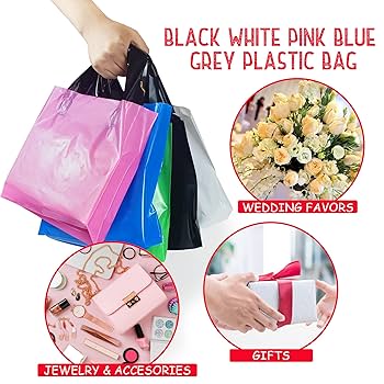 Amazon | ビジネス用ビニールバッグ ソフトループハンドル付き