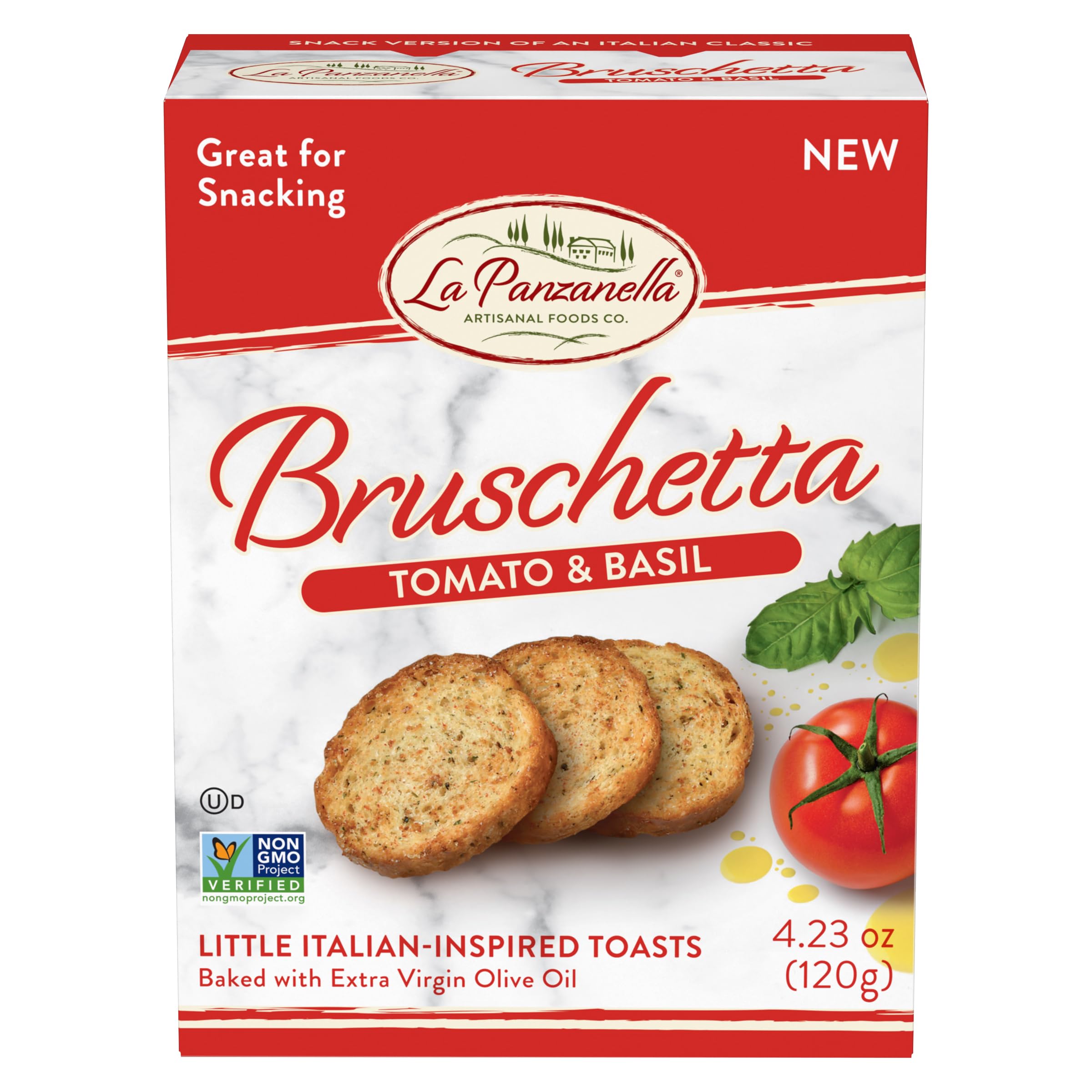 Bruschetta Tomato & Basil