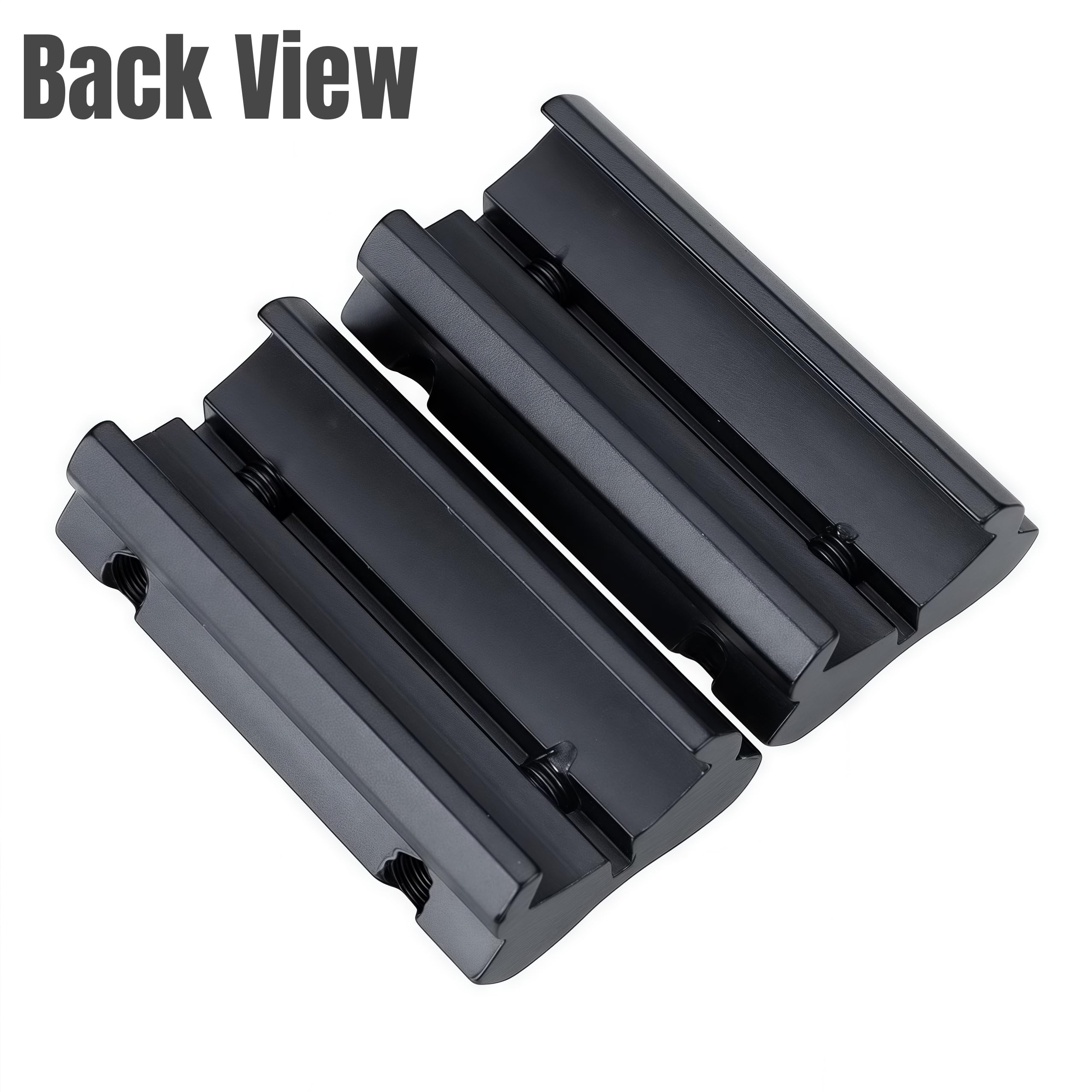ACEXIER 2 Pezzi/Set Supporto per cannocchiale per Fucile da Caccia Base tattico 11mm Coda di Rondine a 20mm W.eaver P.icatinny Rail Adapter Mount Gun Accessory