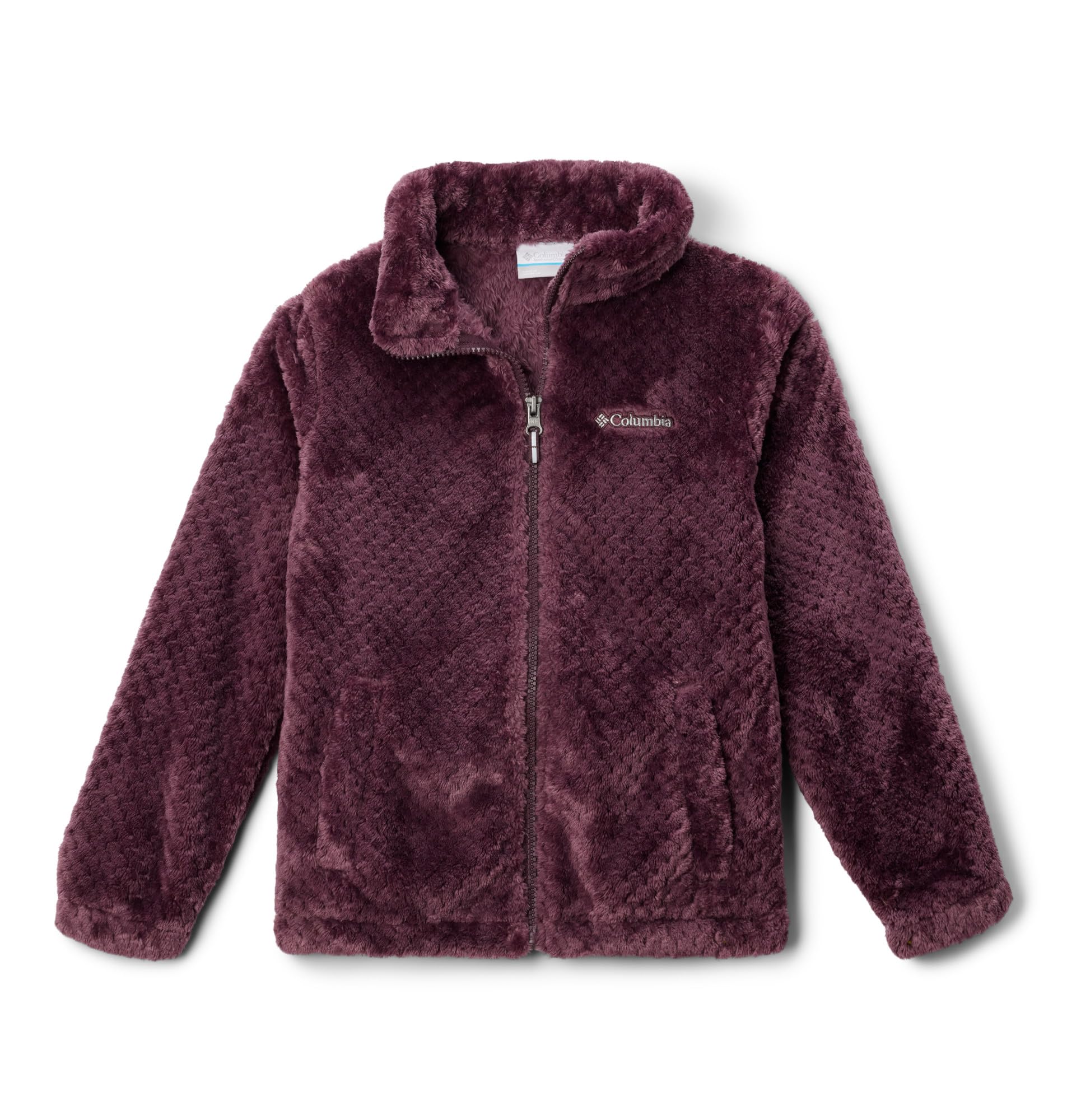 Columbia Youth Girls' Full Zip Fleece Jacket, Fire Side Sherpa