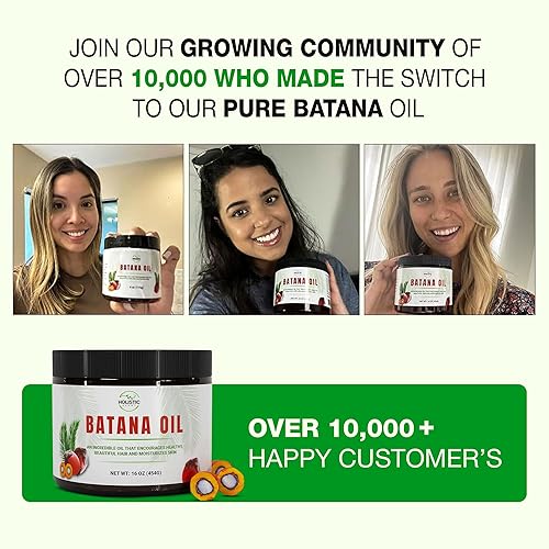 Miniatura 6 de Aceite de batana - El aceite milagroso hondureño para el crecimiento del cabello y el cuidado de la piel - 100% puro - 16 oz (454G)