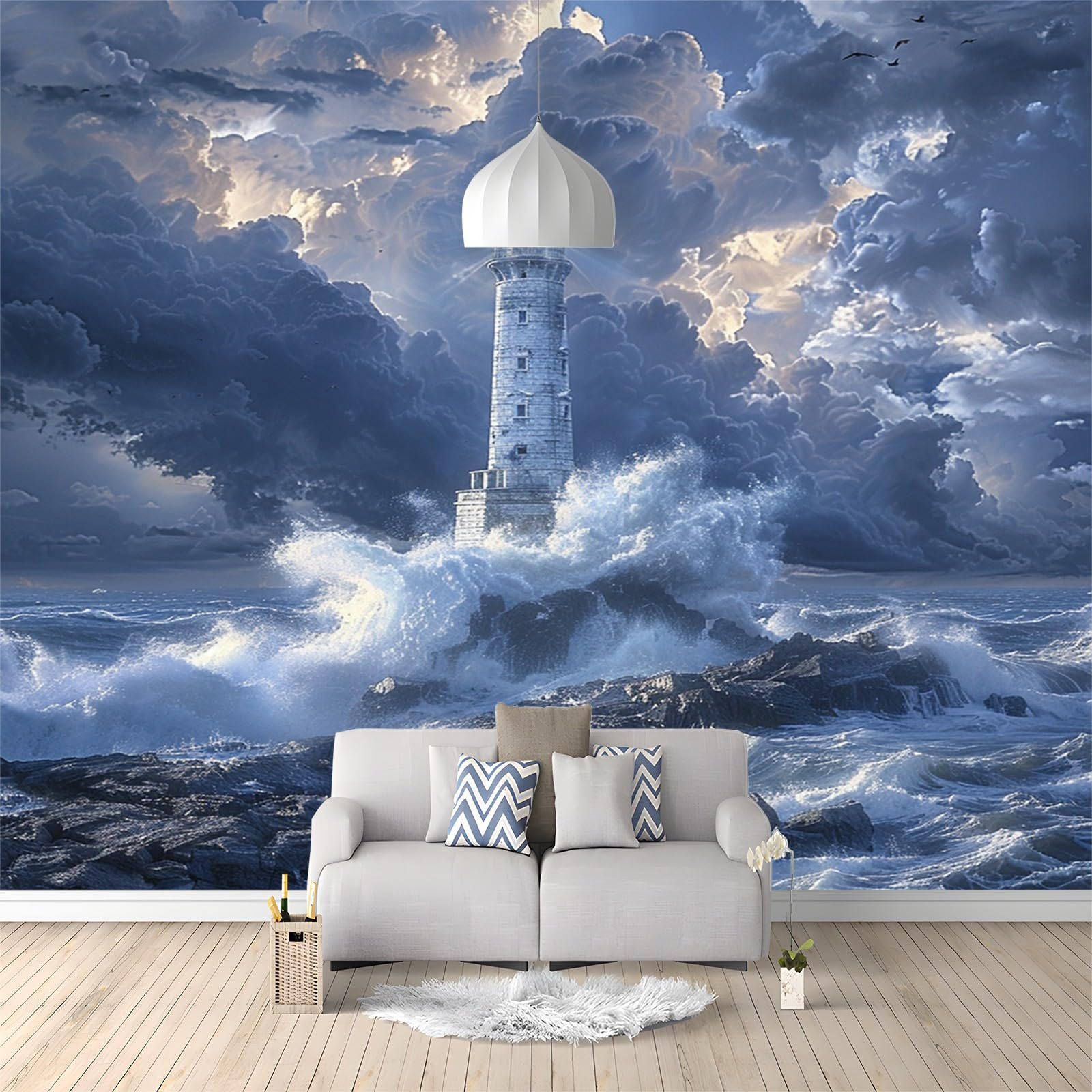 Lighthouses Wallpaper Themes Lighthouse On Sea Shore · Free Stock