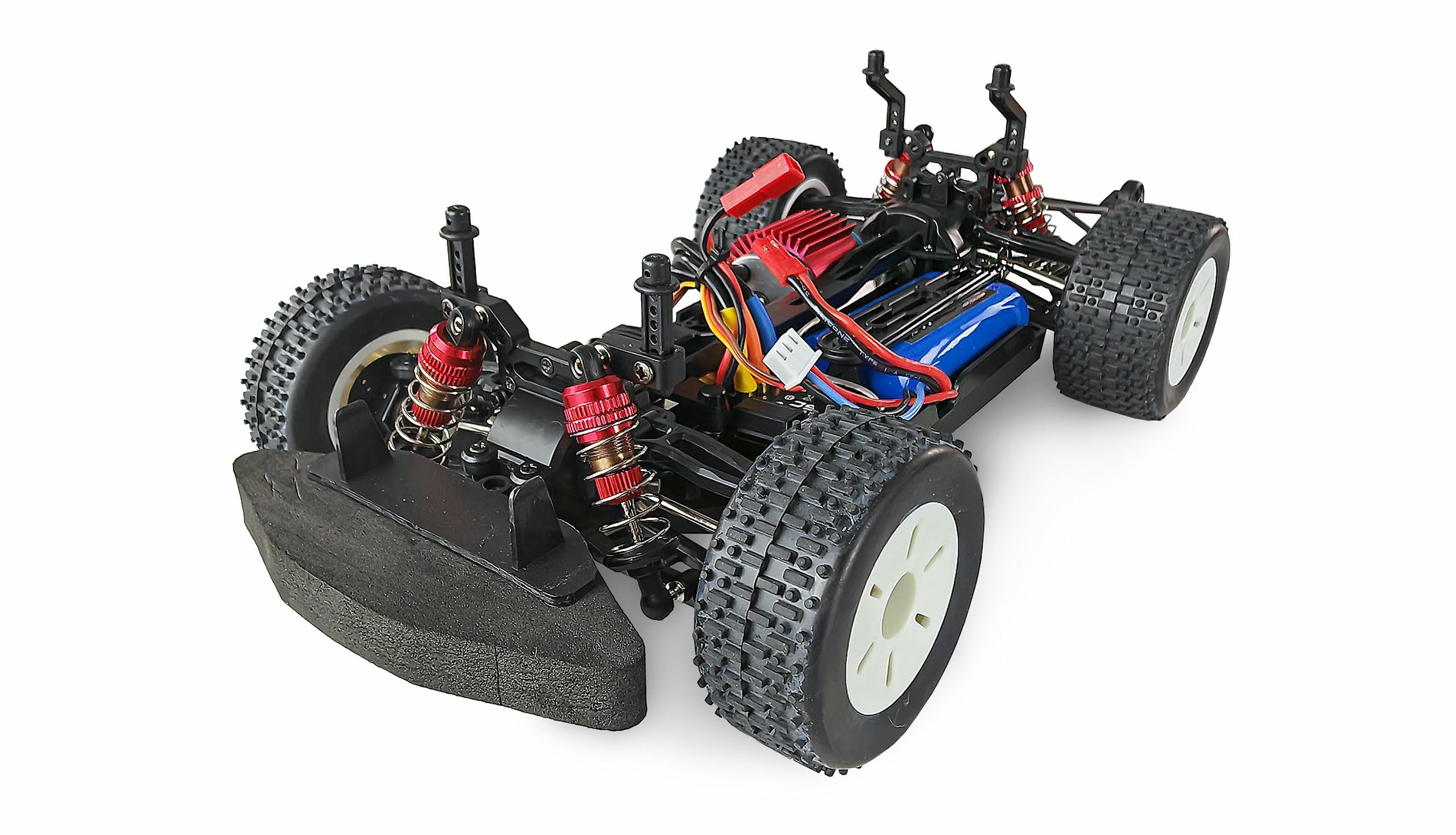 Amewi 21098 DR1.6 Drag Racer Brushless 4WD 1:16 RTR ciemnoszary