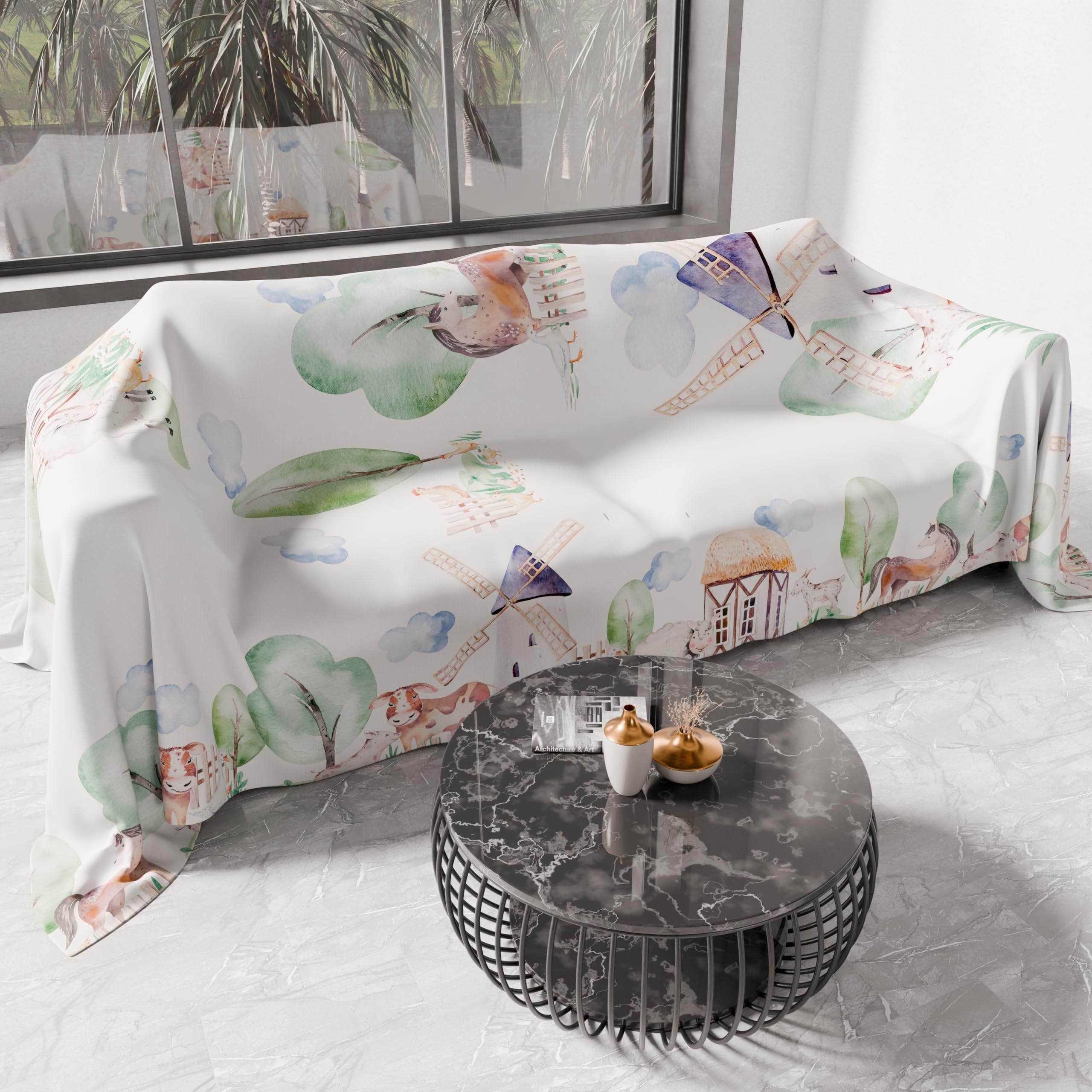 Drap de protection en microfibre PETTI Artigiani Italiani 100% Made in Italy