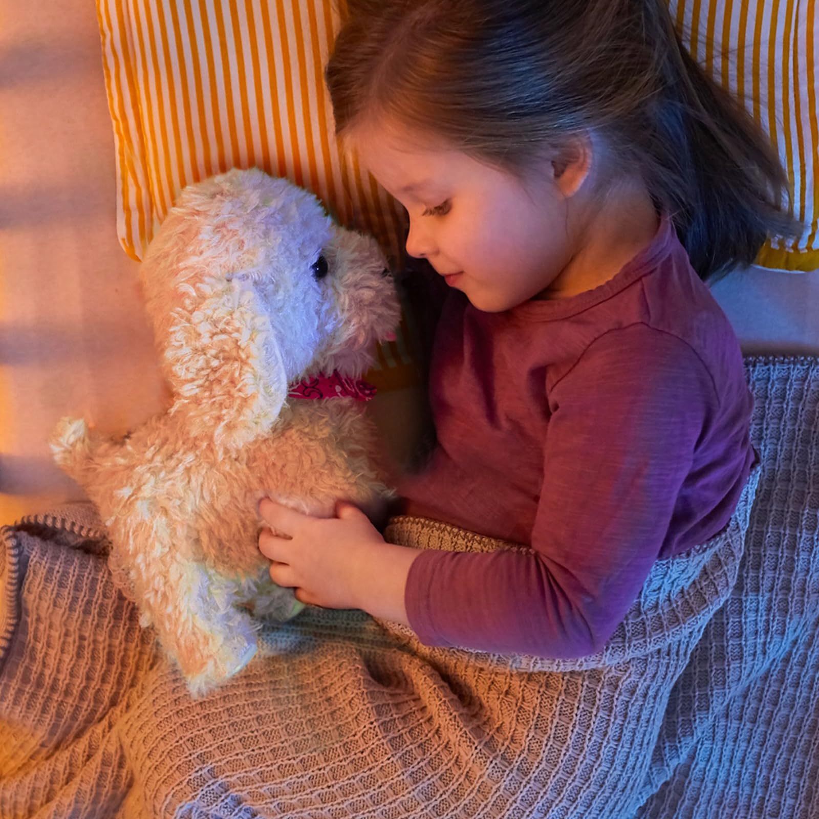 Generisch Perro de peluche electrónico con mando a distancia, extremidades móviles y paseos interactivos, con juguete parlante