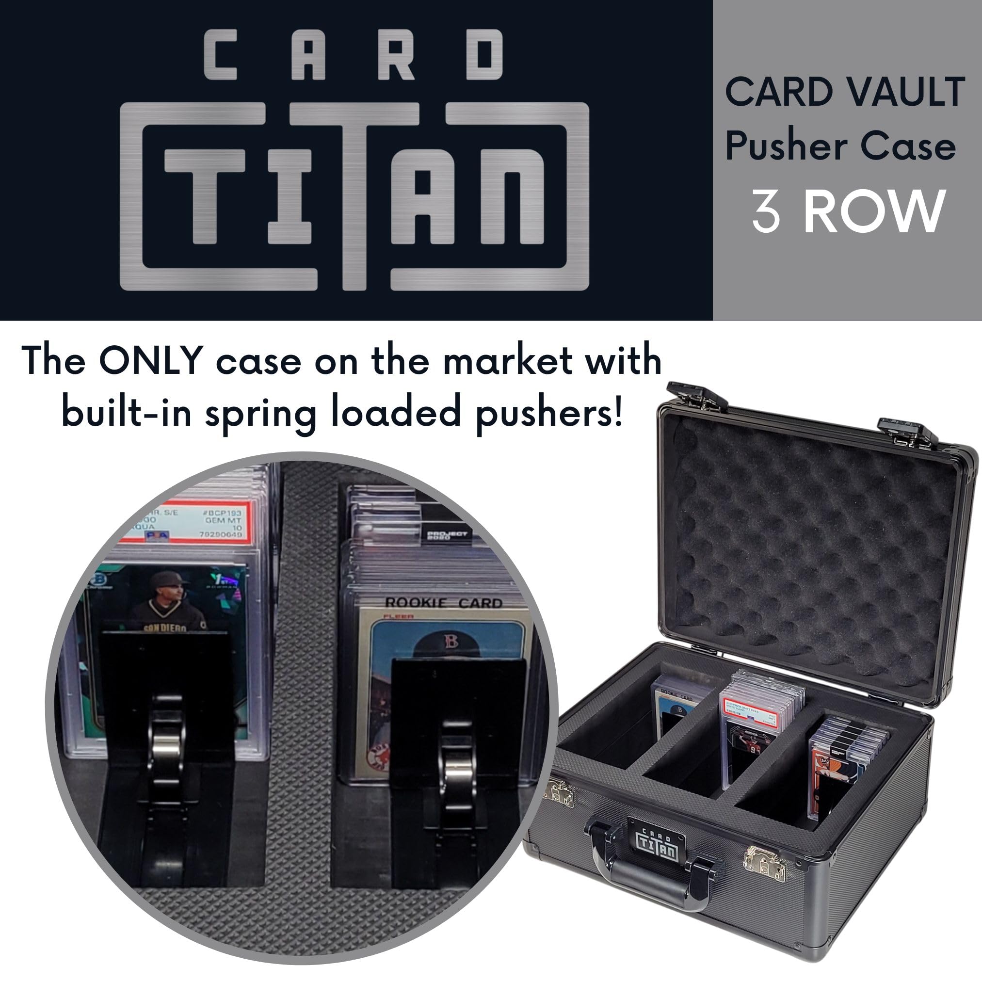 Vault 250 トレーディングカード収納ボックス Amazon.co.jp: Card Titan Card Vault トレーディングカード収納