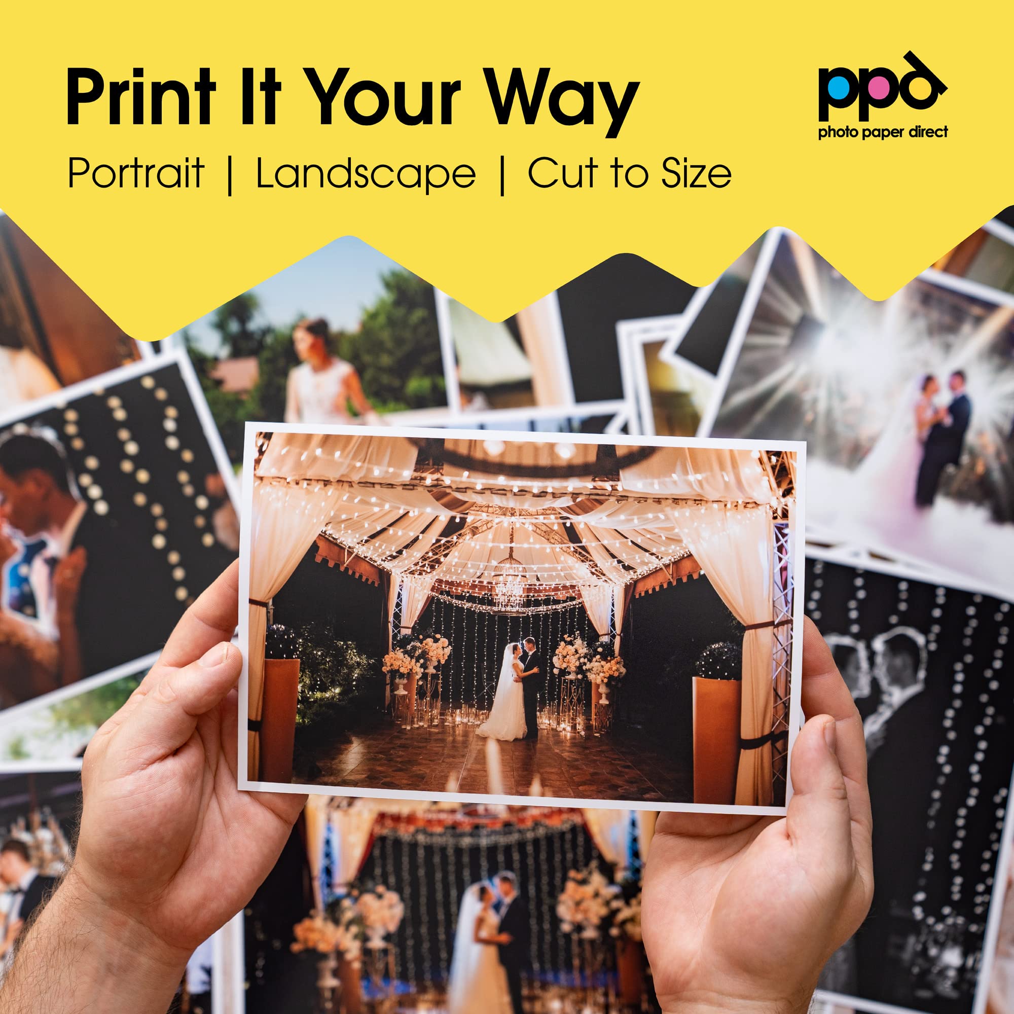 PPD A3 Plus 100 Arkuszy 280g Premium Satynowy Perłowy Papier Fotograficzny do Drukarek Atramentowych - PPD-23-100