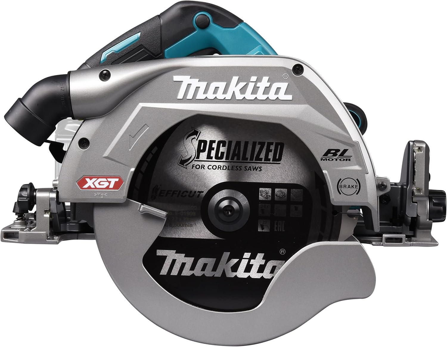 Makita HS009GZ 40V Max Li-ion XGT Brushless 235mm Circular Saw – Batteries and Chargers Not Included