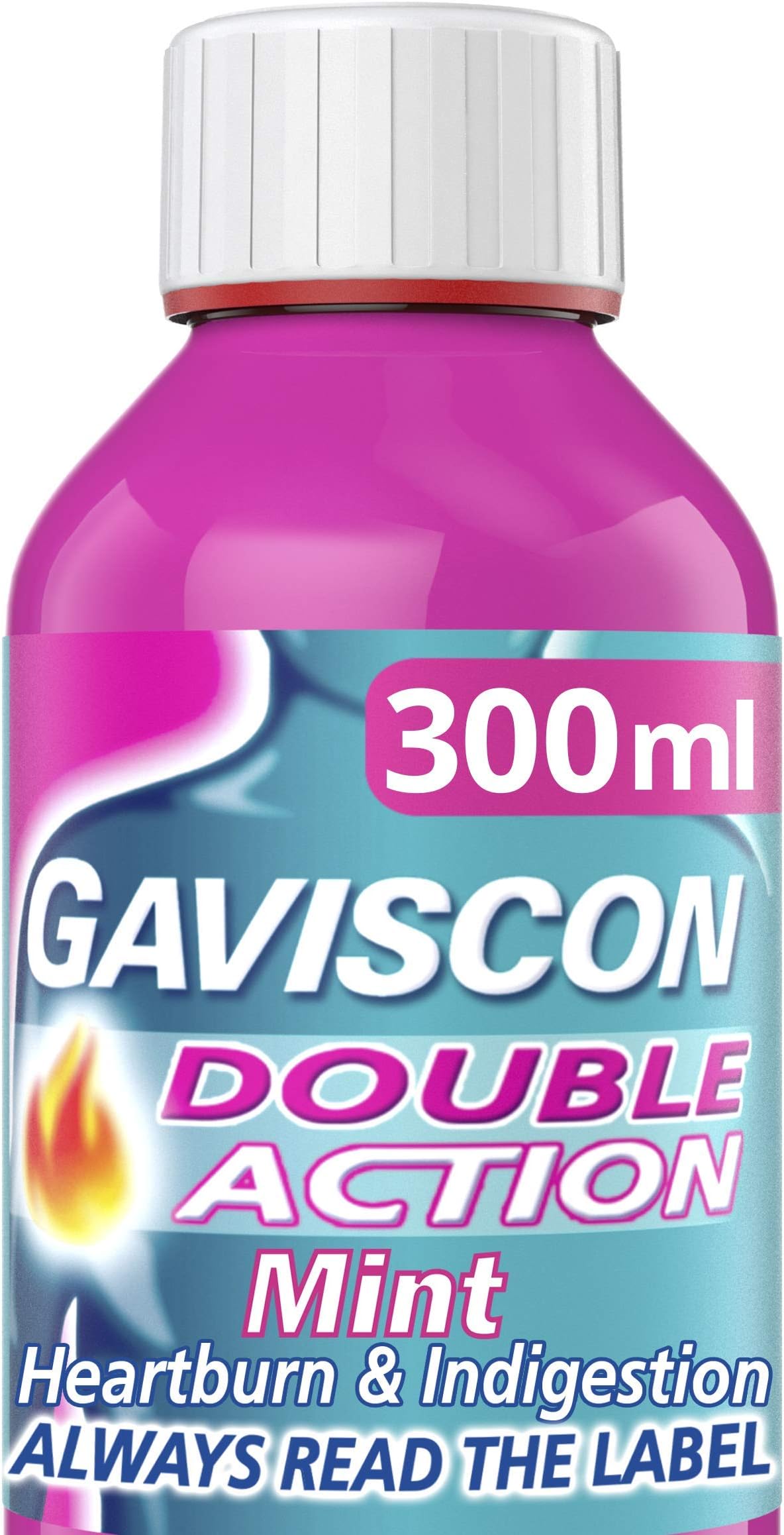 Gaviscon Double Action Heartburn Liquid Mint - 300ml
