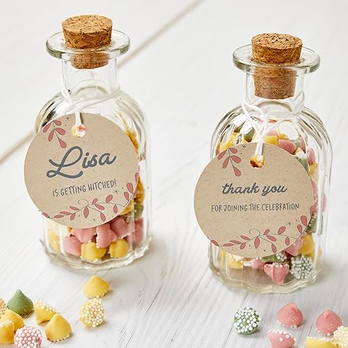 Miniatura 7 de Avery Etiquetas redondas de papel kraft marrón, tecnología Sure Feed, 2 pulgadas de diámetro, imprimibles en ambos lados, incluye cuerdas, 96 en