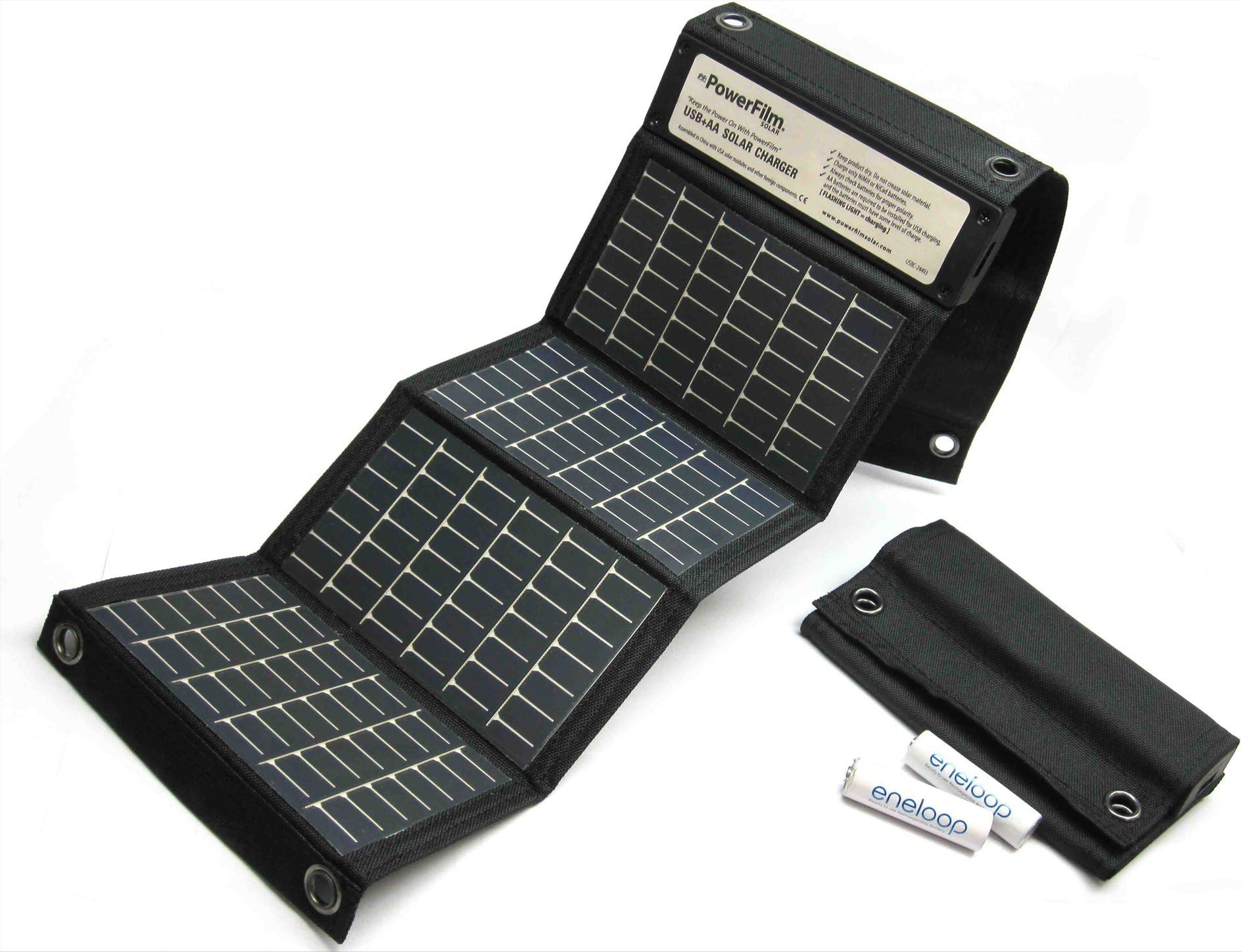 PowerFilm USB+AA Solar Charger