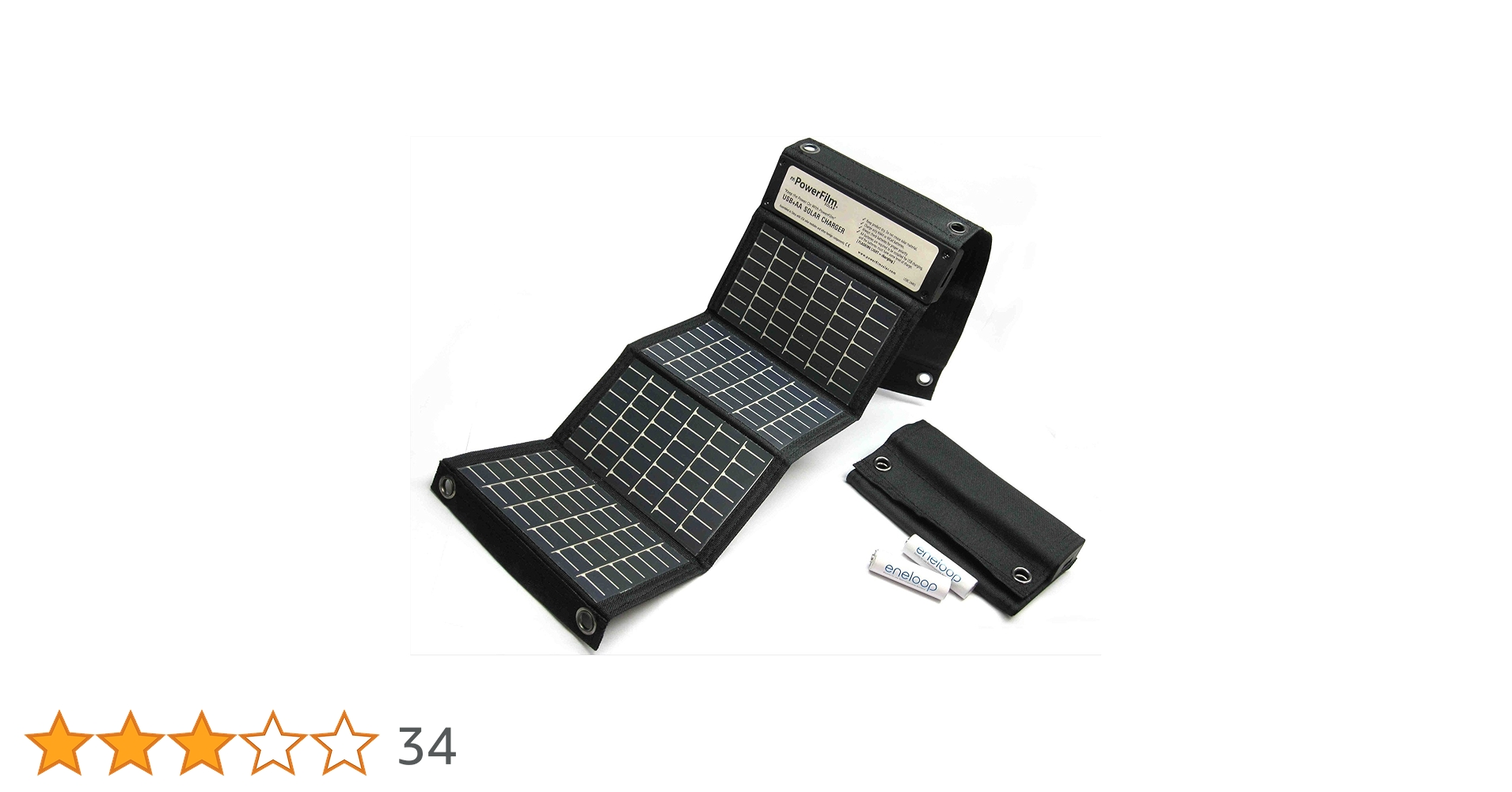 Powerfilm ソーラーチャージャー 新品 未開封 Powerfilm ソーラーチャージャー 新品 未開封