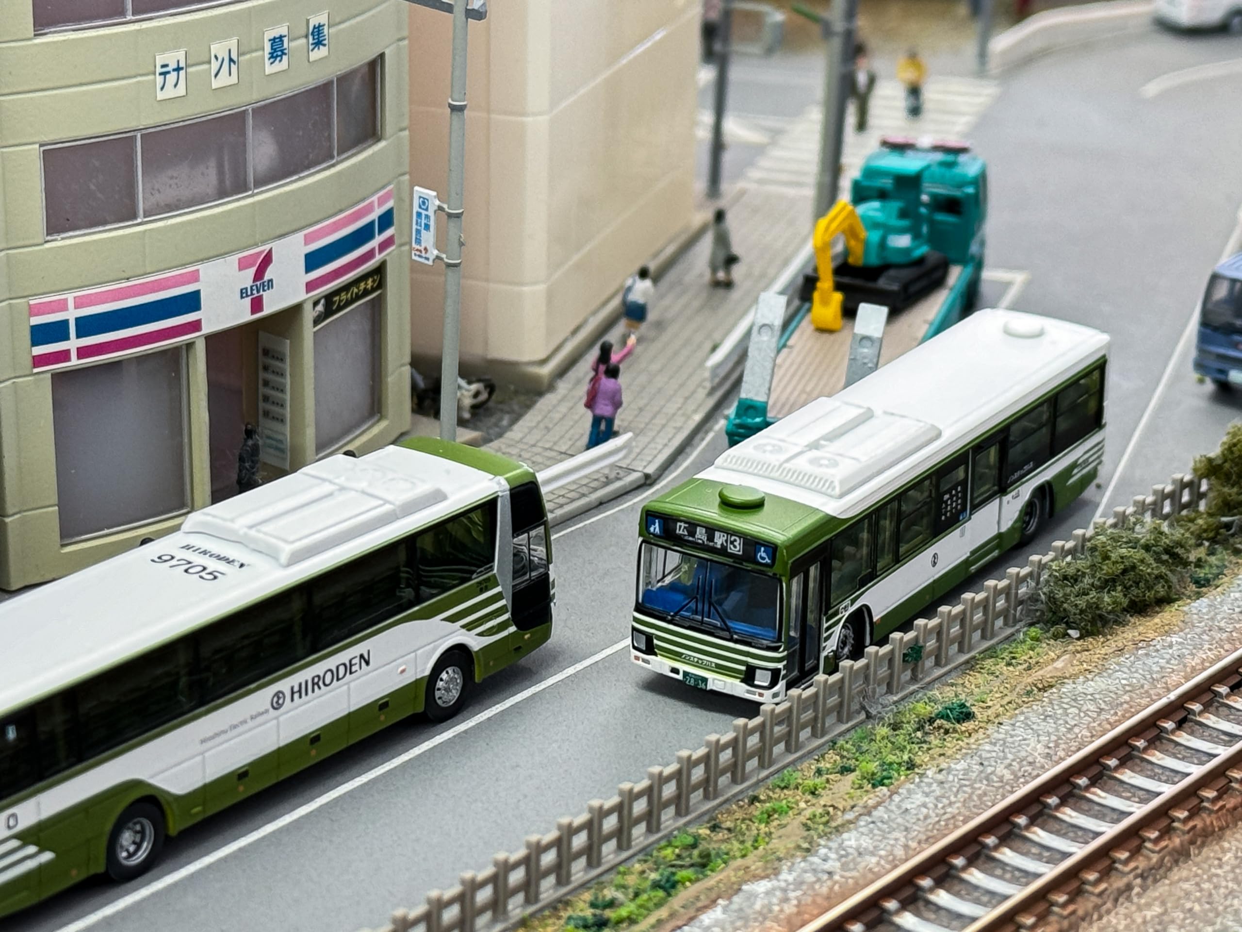 Amazon | わたしの街バスコレクション MB7-2 広島電鉄 ジオラマ用品 