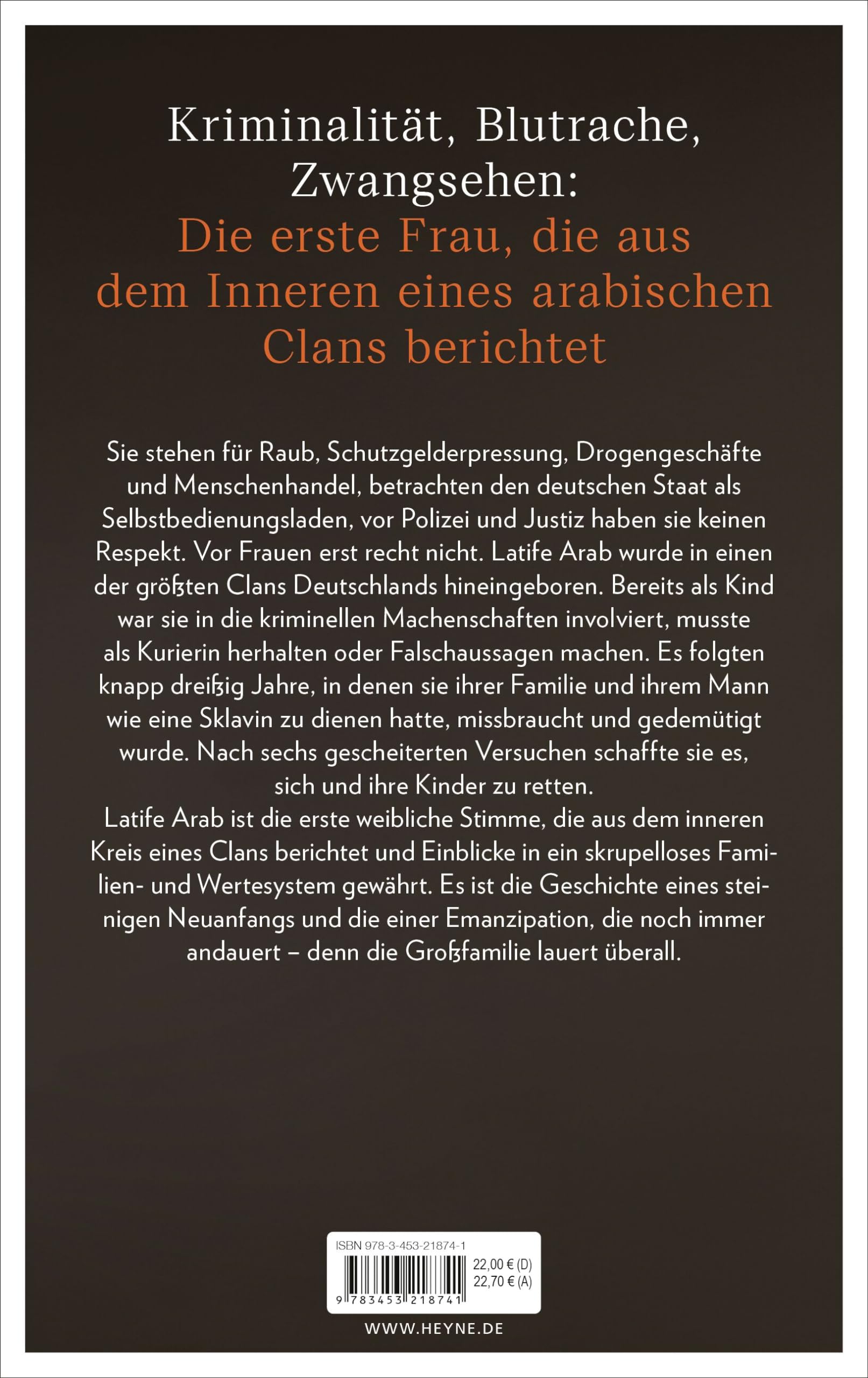 Ein Leben zählt nichts – als Frau im arabischen Clan: Eine Insiderin erzählt