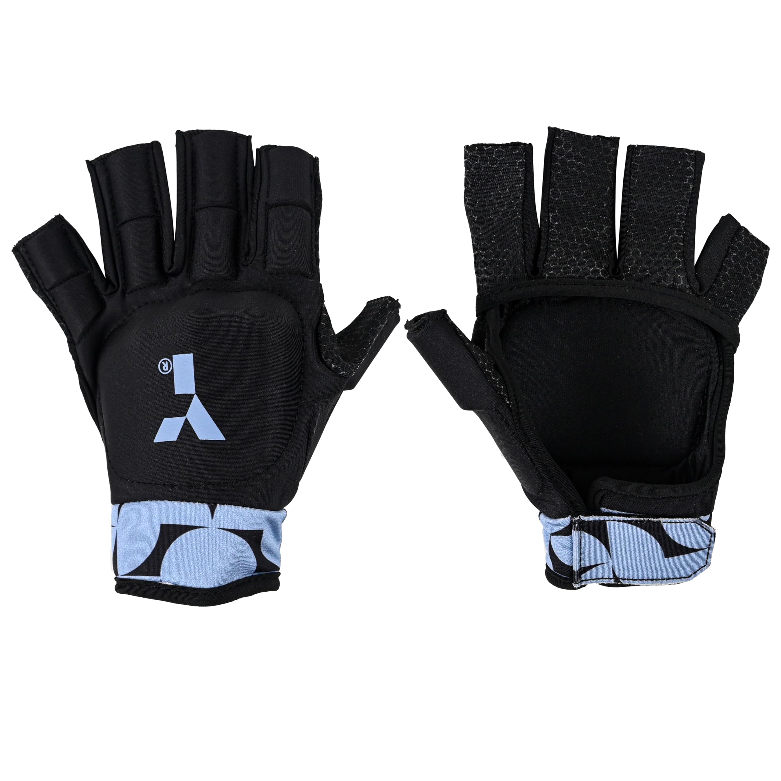 Y Y1 Hockey, MK Shell Glove, Long Fingers, Field Hockey Glove, Reinforced Plastic, Open Palm Design, Full Hand Protection, As Used by International Players — image 1
