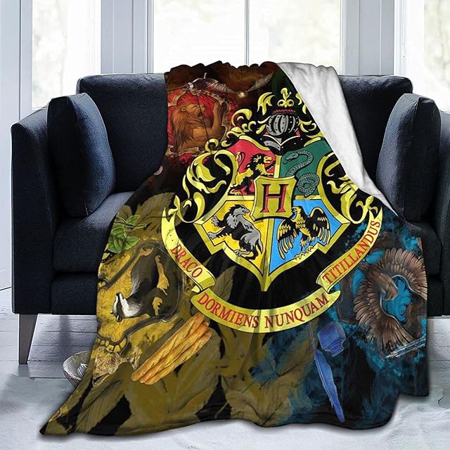 Fnigst Pillow Cartoon Blanket Ultra-soft Micro Fleece Soft and Warm Digitally Printed Flannel Christmas Birthday Present 60X50 Inch