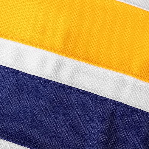 Miniatura 9 de Hanson Brothers - Camiseta de hockey 16 Charlestown Chiefs 17 Jeff Slap Shot 18, camiseta de hockey de película, azul, blanco, S-3XL