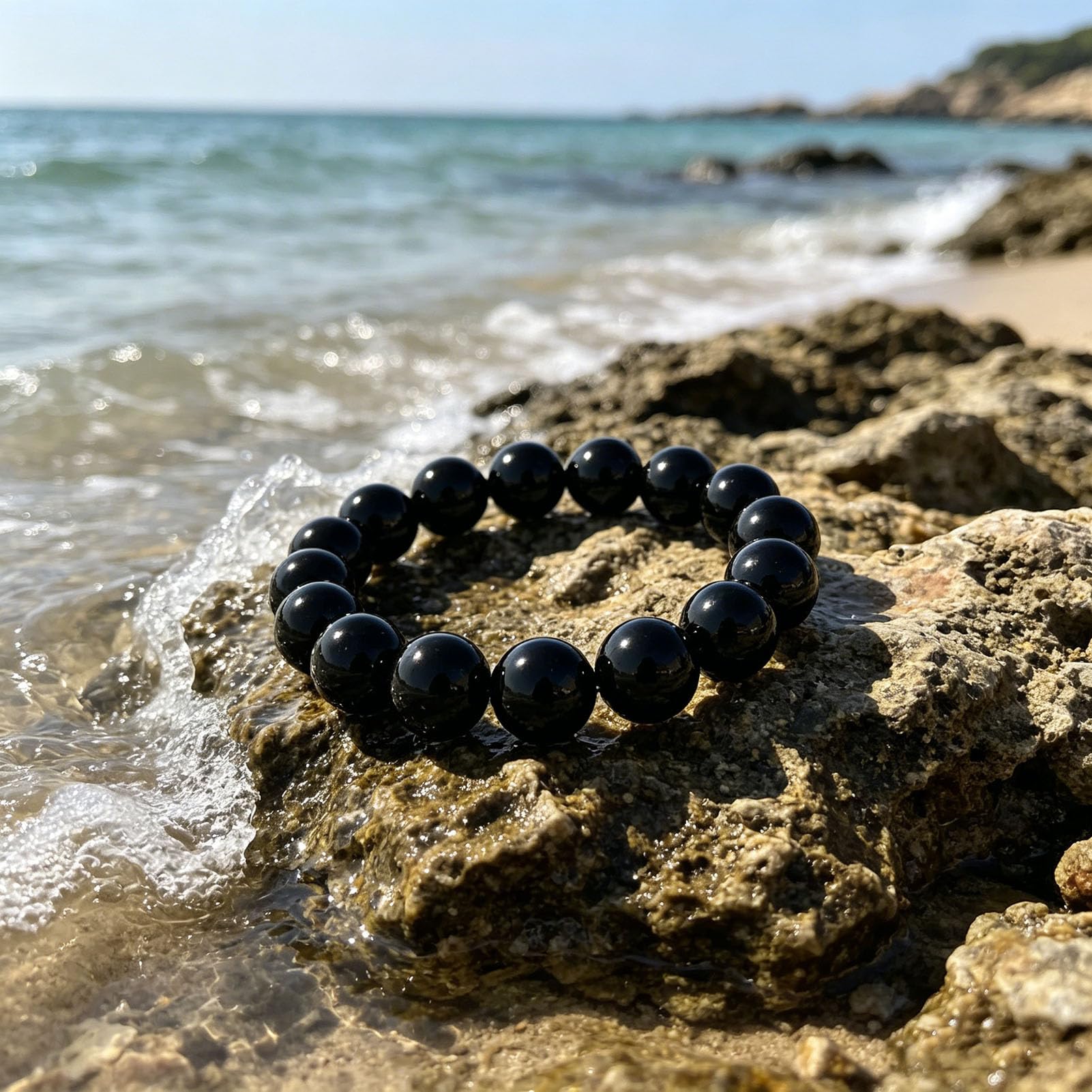 Pulsera elástica para Mujeres y Hombres, Cuentas de Cristal de Piedra Redonda Natural para Pulseras elásticas con Cuentas, joyería de Piedra Ajustable, Regalos de Chakras,8a,10MM