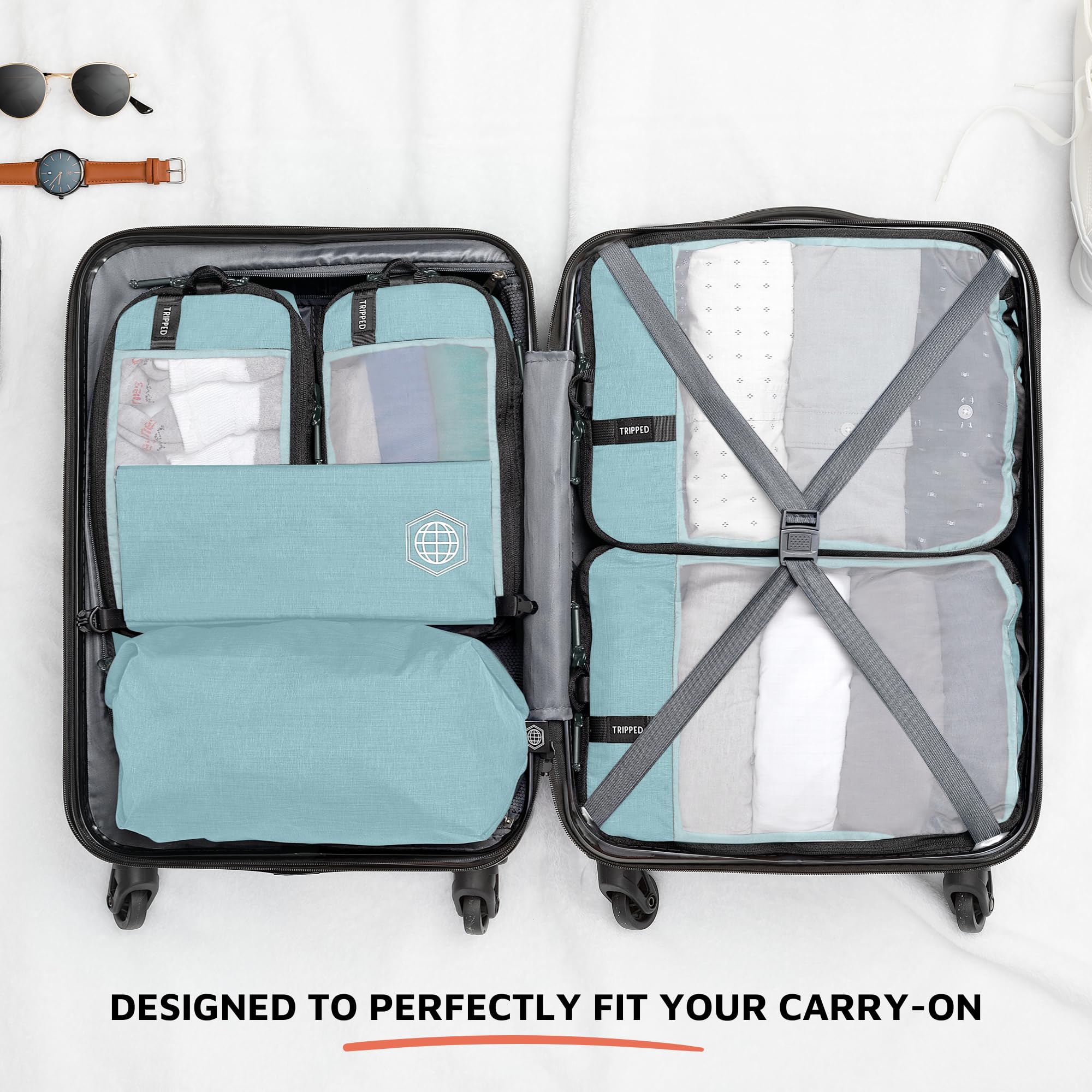 spell バッグ quilted packing cubes lovebird Amazon.com