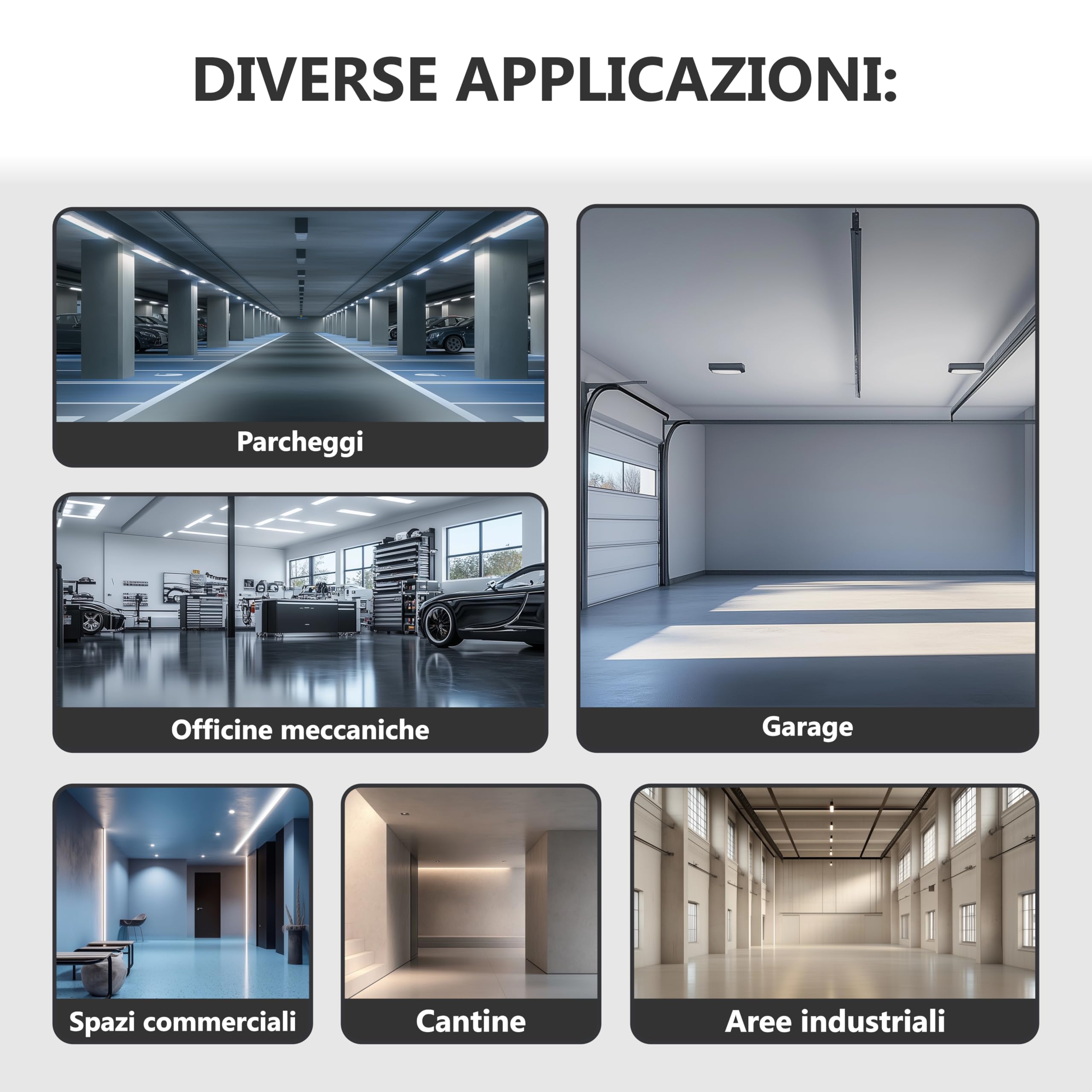 WO-WE 2K Pittura per Pavimento Garage Vernice Bicomponente Rivestimento in Resina Epossidica Box Officina Cantina Grigio luce l 2,5kg