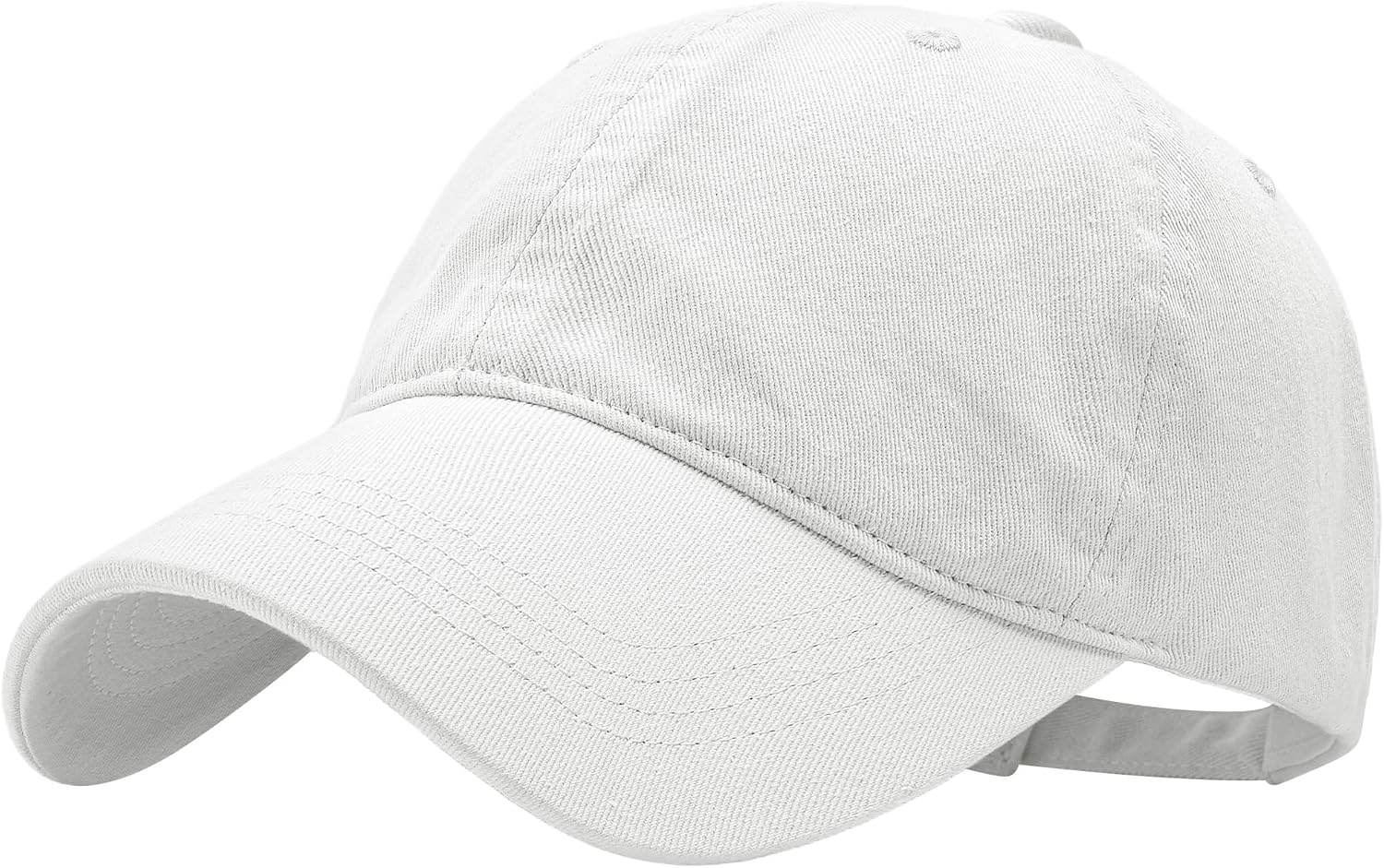 Baseball Cap for Men Women Washed Cotton Unstructured Baseball Hats Breathable Unisex Golf Dad Hat image 2