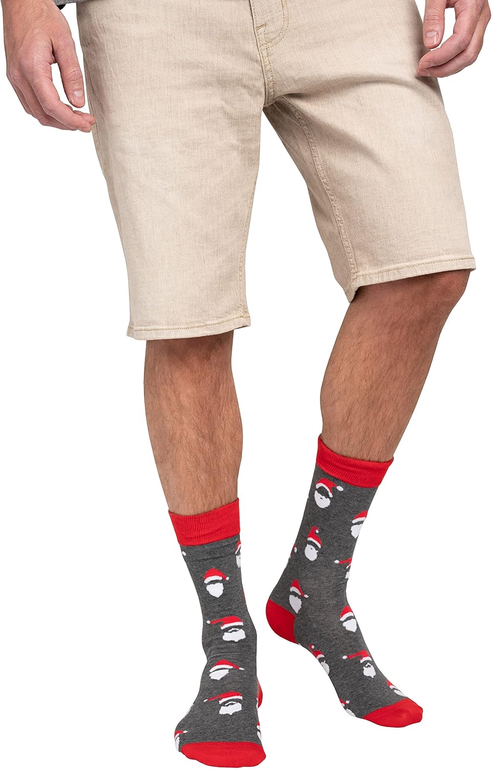 Mens Novelty Socks 2 Pair Set - Christmas Holiday Fathers Day Food - Image 5