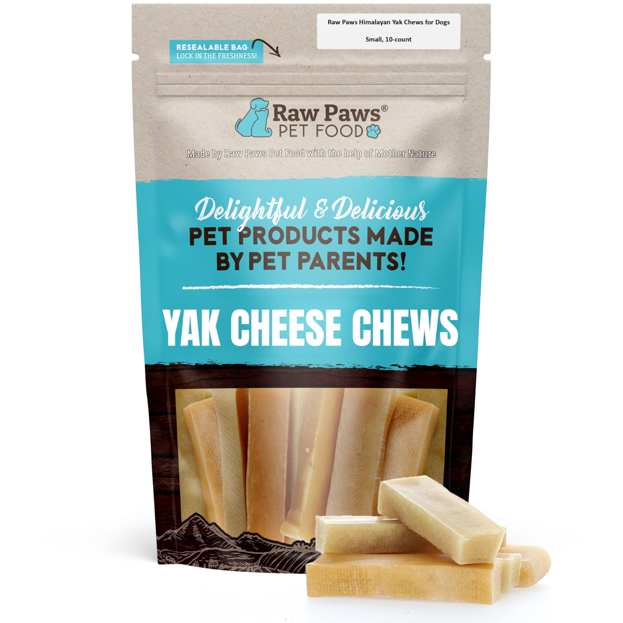 Raw Paws Himalayan Yak Chews For Dogs