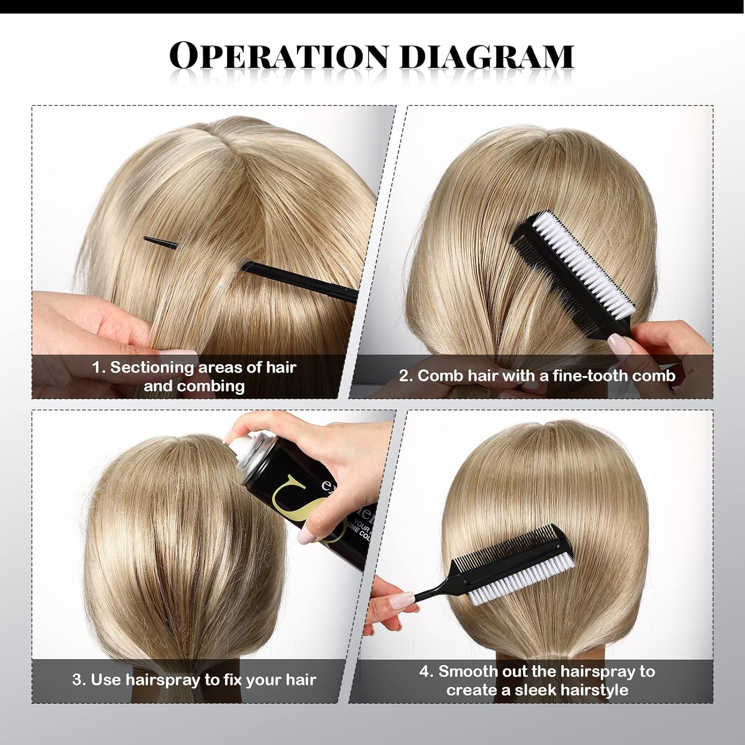 Bla Smoothing and Secting Brush Set - Double-Sided b for Ed