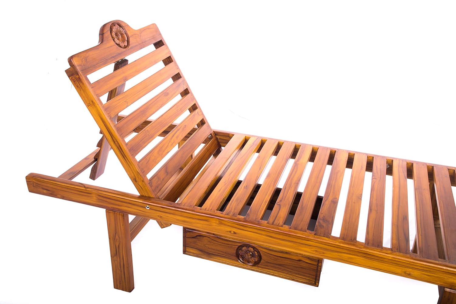 Vrist Teak Wood Swimming Pool Chair Amazon.in Home & Kitchen