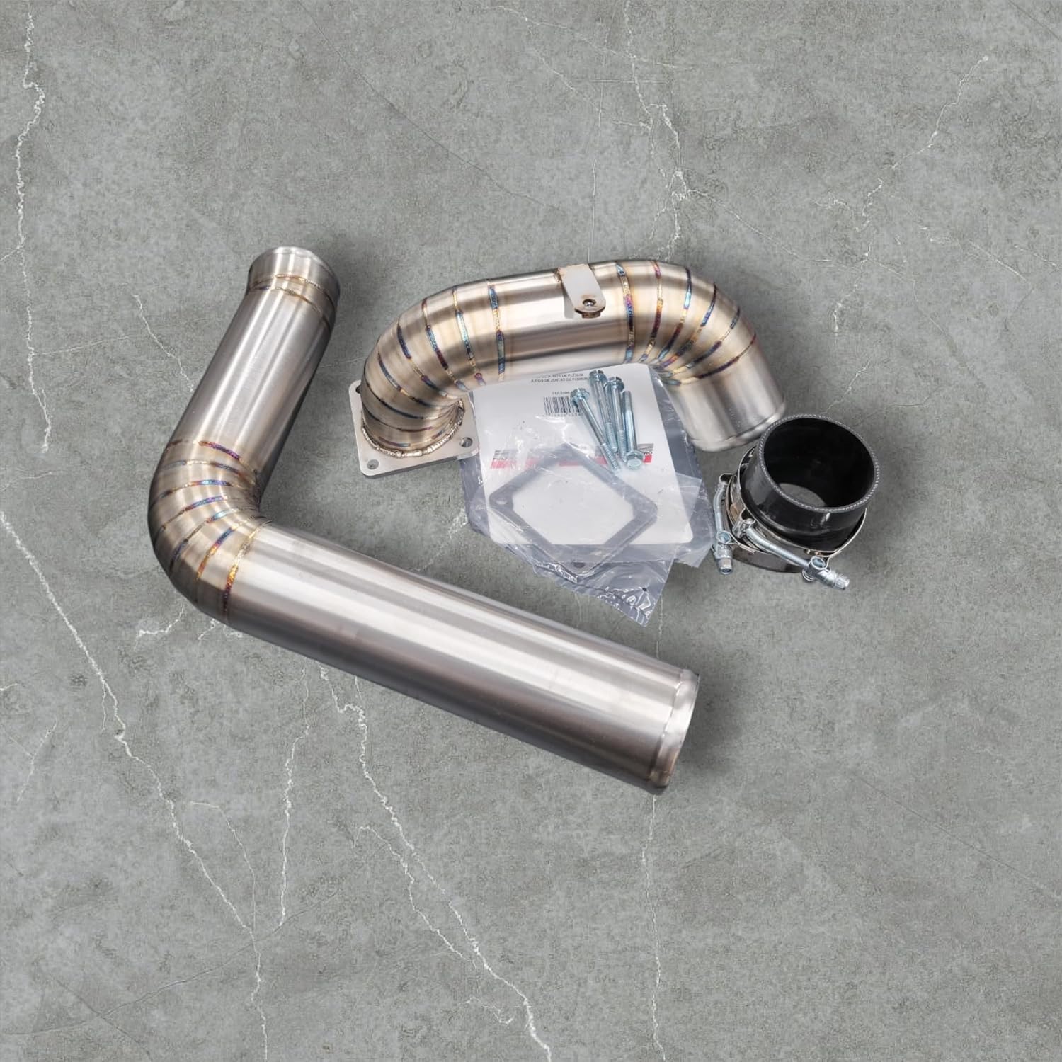 Intake horn and cold side piping kit for 5.9L 24V Cummins Engines in 2003-2007 Ram 2500/3500