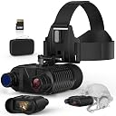 Night Vision Goggles with Head Strap, 1312FT Head-Mounted Night Vision Binoculars, Hands-Free Nightvision Goggles for Helmet, Long Rang Infrared Nightvision for Adults, 8X Digital Zoom/ 32GB SD Card gallery image