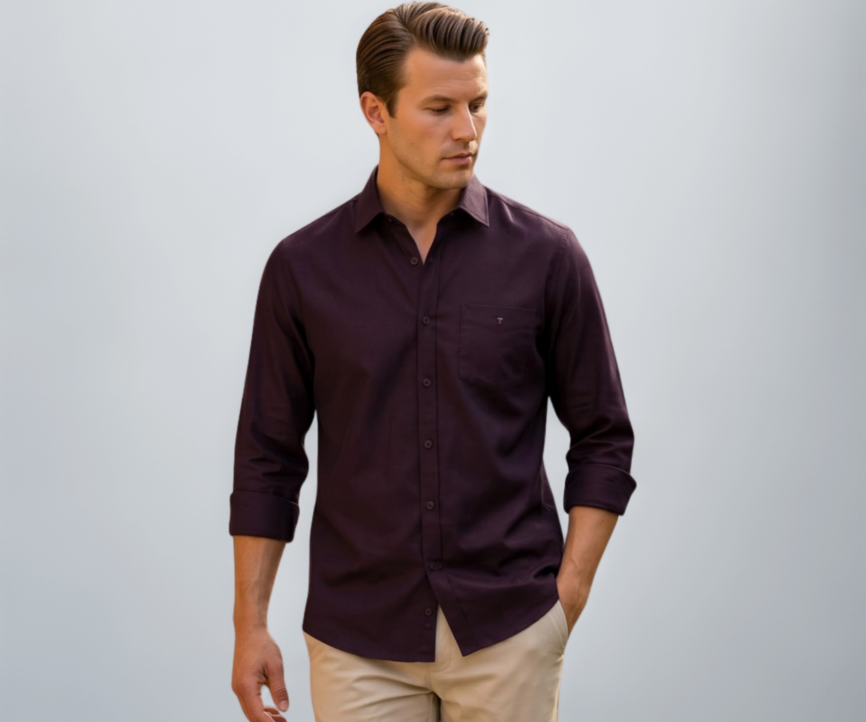 Louis Philippe Men Sports Slim Fit Premium Fabric, Superior Craftsmans
