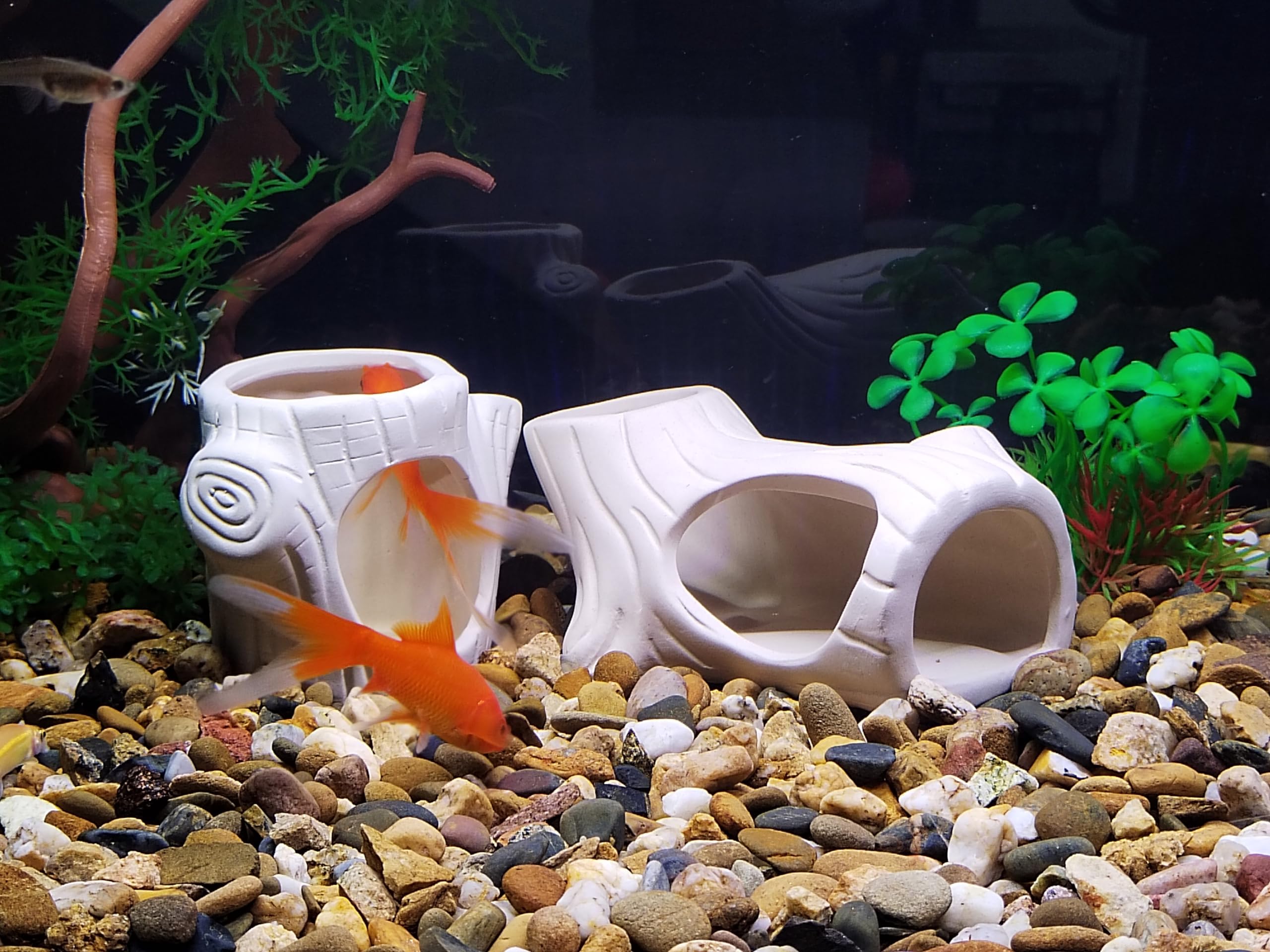 Produktbild von Milisten Aquarium Dekoration Betta Fisch Versteck Höhle