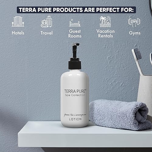 Miniatura 2 de Terra Pure Loción | Colección Spa | Servicios del hotel en botella con bomba | 10.14 oz. / 10.1 fl oz (botella individual)