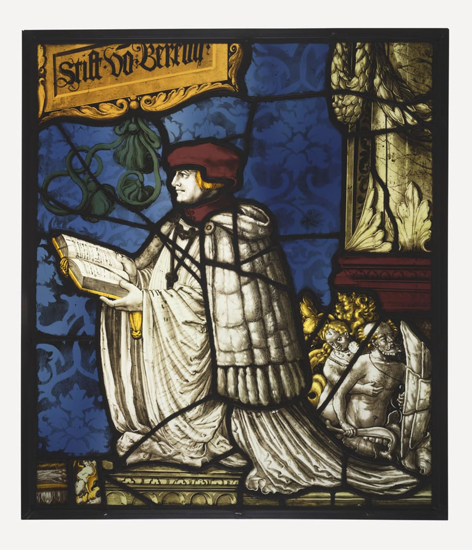 POSTERIIk Famous Animal Posters Vintage Picture a Premonstratensian by Hans Holbein Der Jüngere Modern Wall Decor for Home Decor 60x90cm