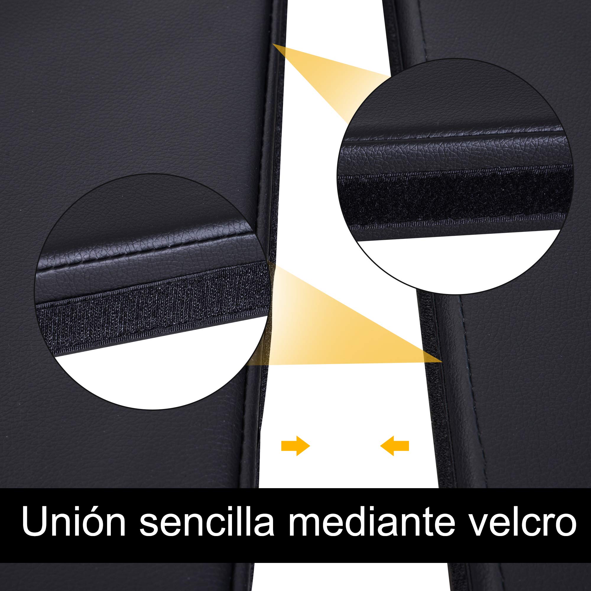 HOMCOMColchoneta de Pole Dancing Amortiguadora Plegable para Entrenamiento de Seguridad con Barras 5cm de Grosor