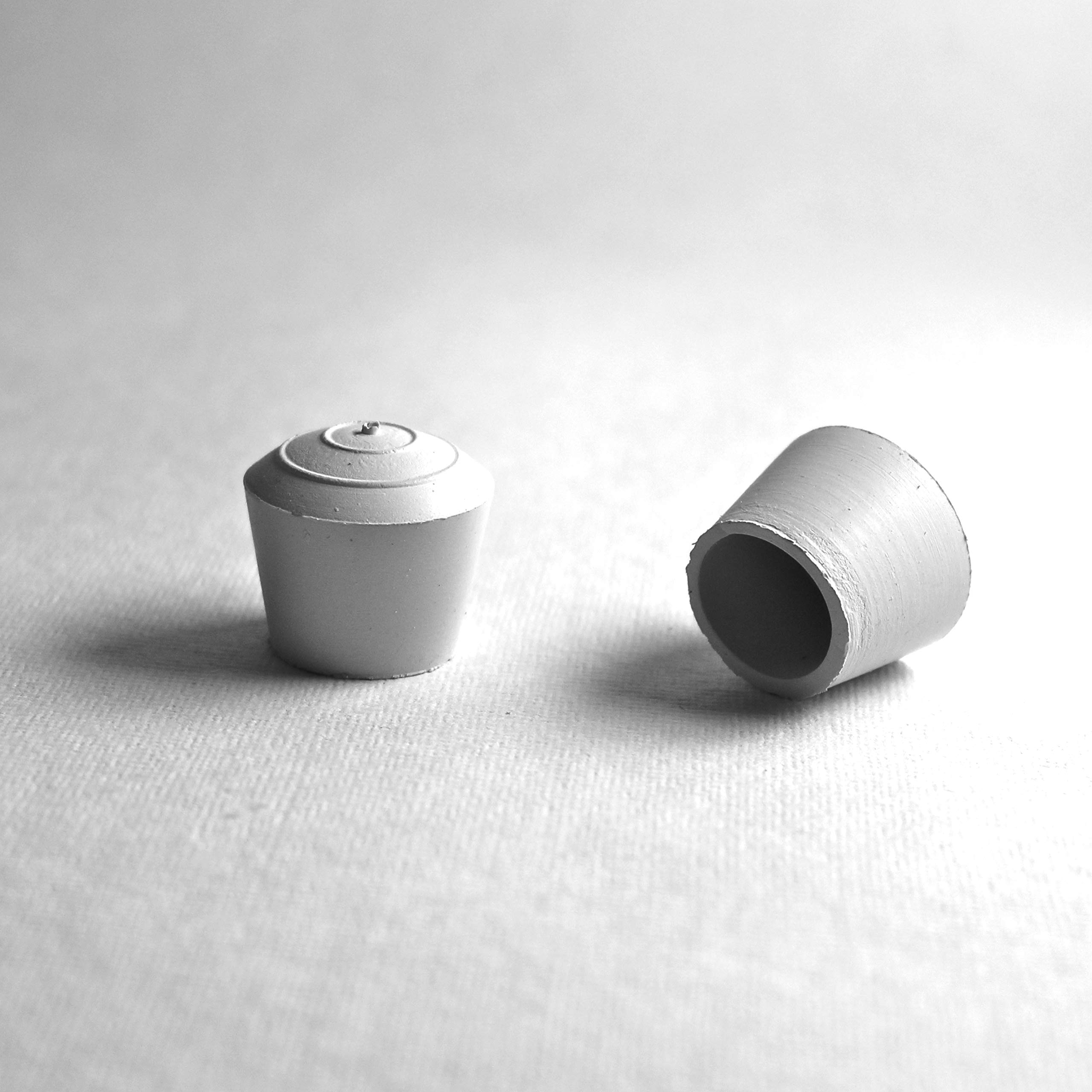 Ajile - 12 Pièces - Embout Enveloppant Rond Pour Tubes De