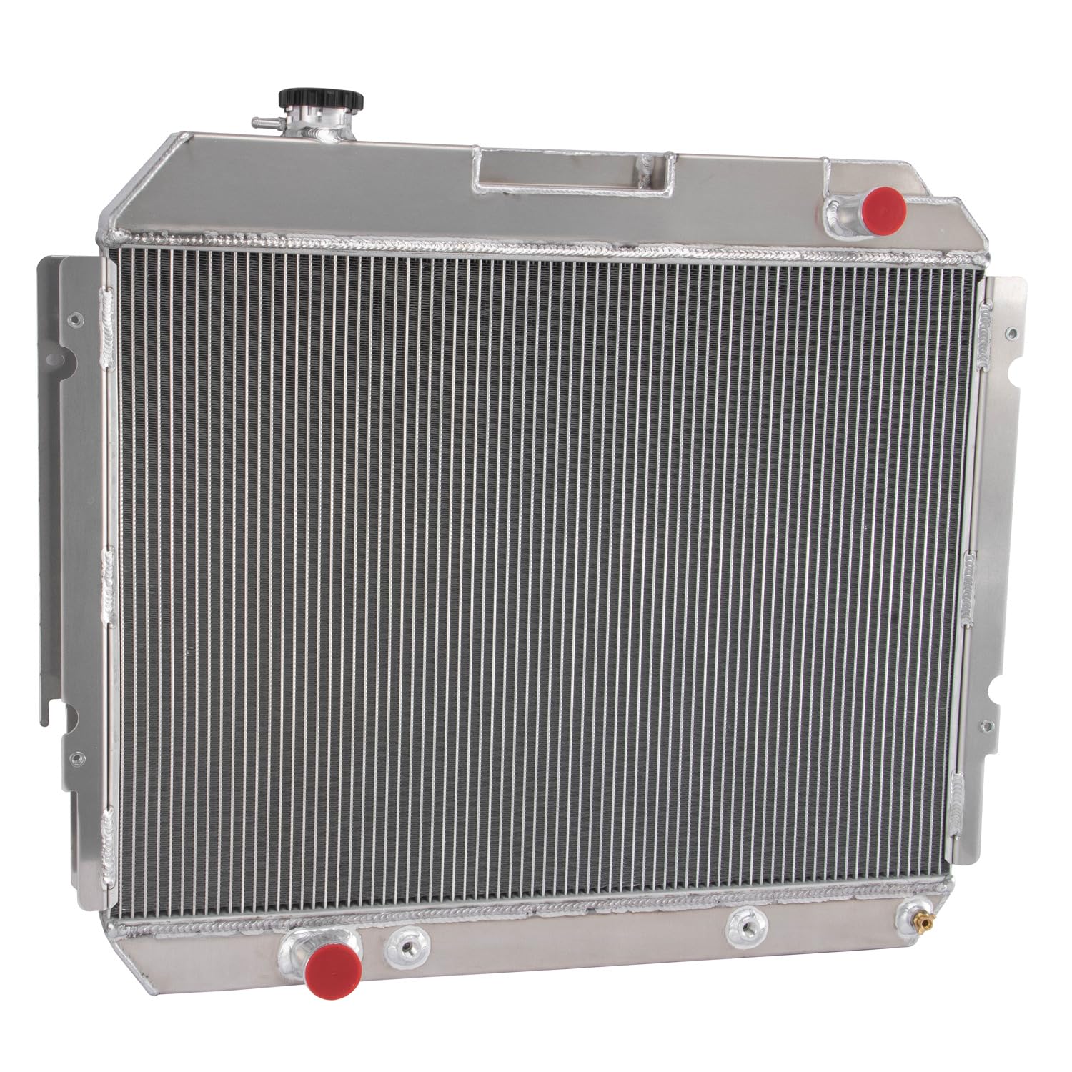 ENGINKUHLER 4 Row Core Radiator Compatible with 1977-1988 Ford E-250 E-350 Econoline Club Wagon V8 7.5L 460 Aluminum Radiators 1979 78 1981 1982 83 84