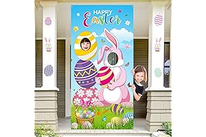 Lively Easter Banner Backdrop