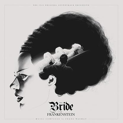 Bride Of Frankenstein / Franz Waxman (Vinil Vermelho / Amarelo, Edição Deluxe) por Franz Waxman, capa do álbum