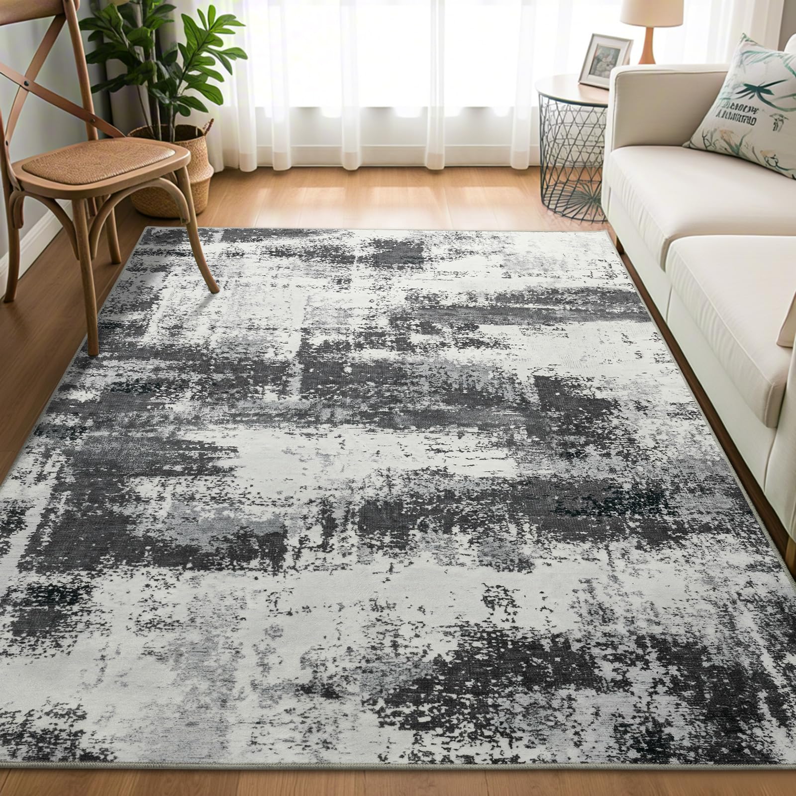 Enqinar Modern Abstract Rug
