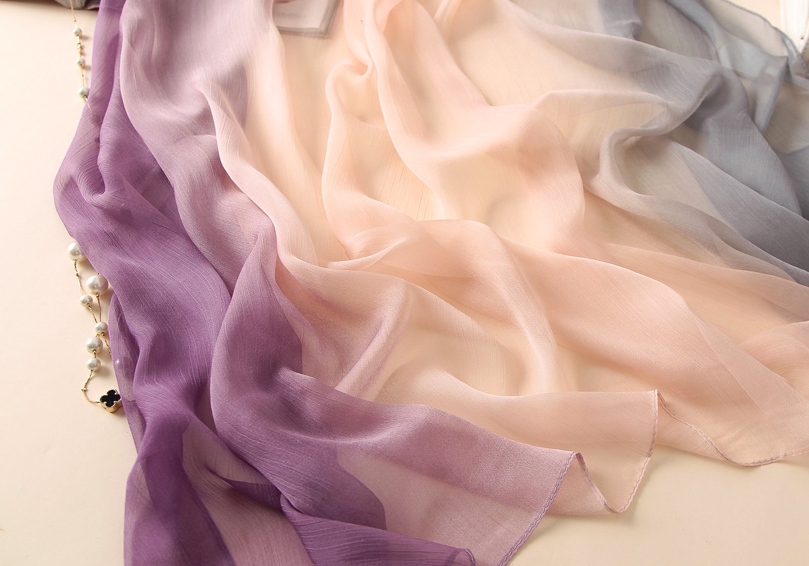 YFZYT Donne Lungo Moda Morbida Sciarpa dell'involucro Signore Sunscreen Voile Sciarpa Sheer per Abiti da sera, Matrimoni, Feste, Spiaggia