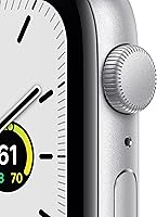 Vista 2 de Apple Reloj SE (GPS, 1.732in) - Caja de aluminio plateada con correa deportiva Abyss Blue - Regular (renovado)