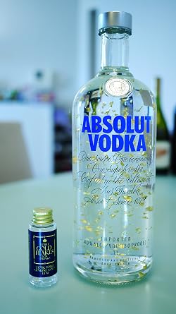 Barnabas Blattgold Gold Leaf for Drinks - Edible Gold Flakes for Food (Drinks) 6 Pack