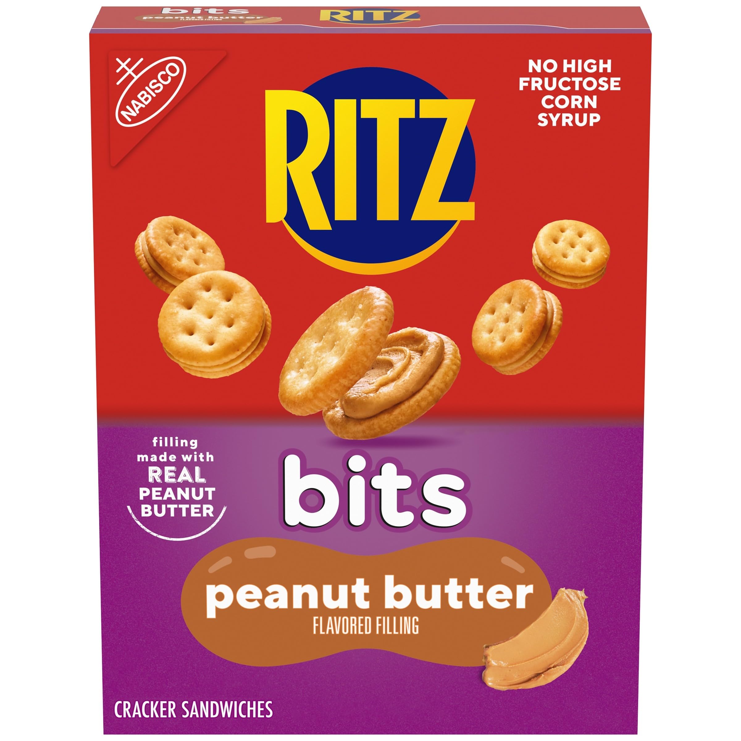 Bits Peanut Butter Sandwich Crackers, 8.8 oz