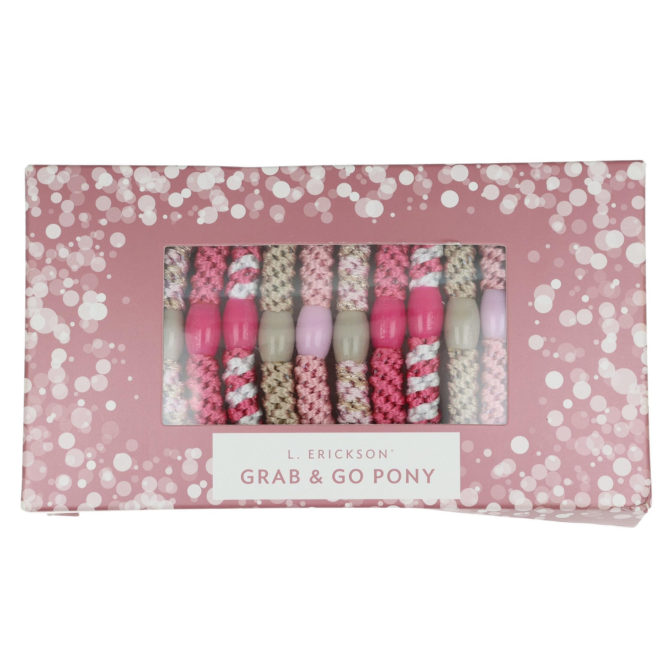 L. Erickson Grab & Go Pony Gift Box, Cotton Candy