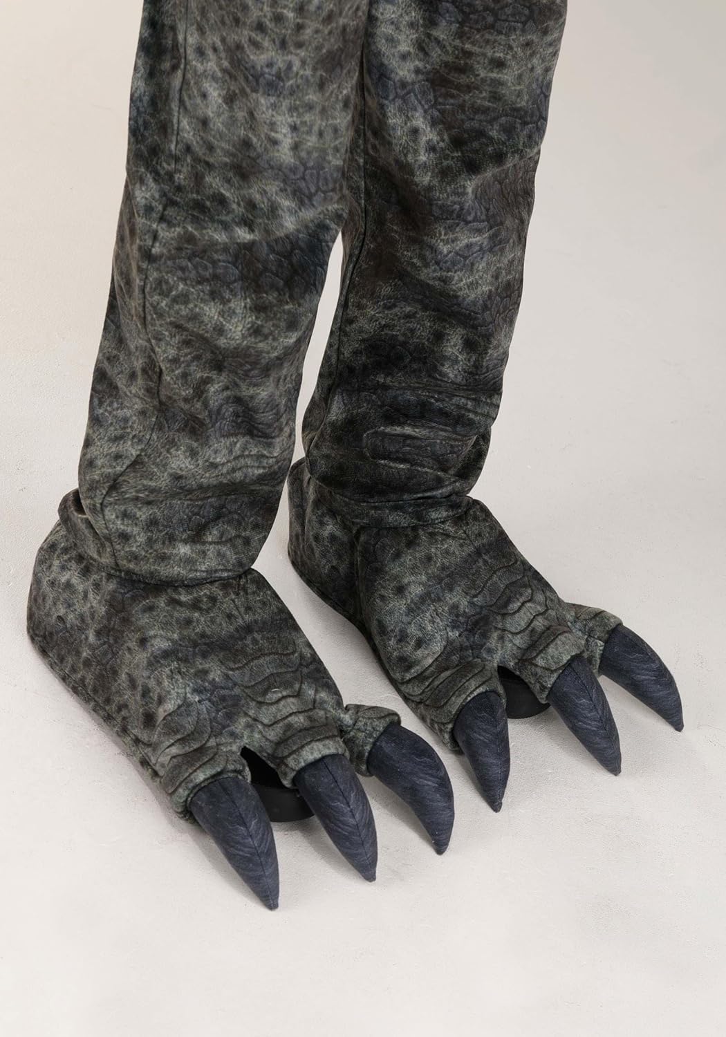 Adult Gigantosaurus Dinosaur Costume | Polyester Jumpsuit With Foam Spikes And Fiber Filled Tail | Fun Halloween Outfit - Image 5