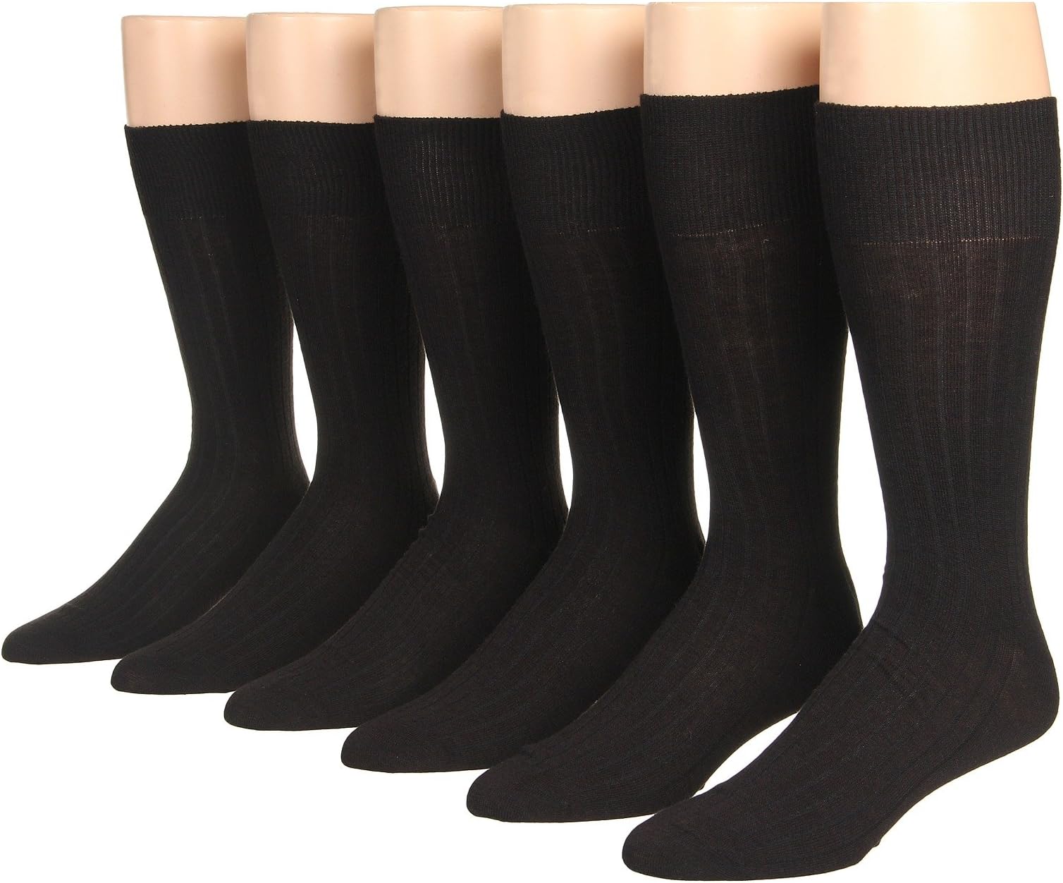 Dress Wool Rib Midcalf 6-Pack