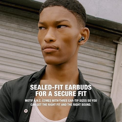 Miniatura 4 de Auriculares Marshall Motif True Wireless con Cancelación de Ruido, Intrauditivos, Negro