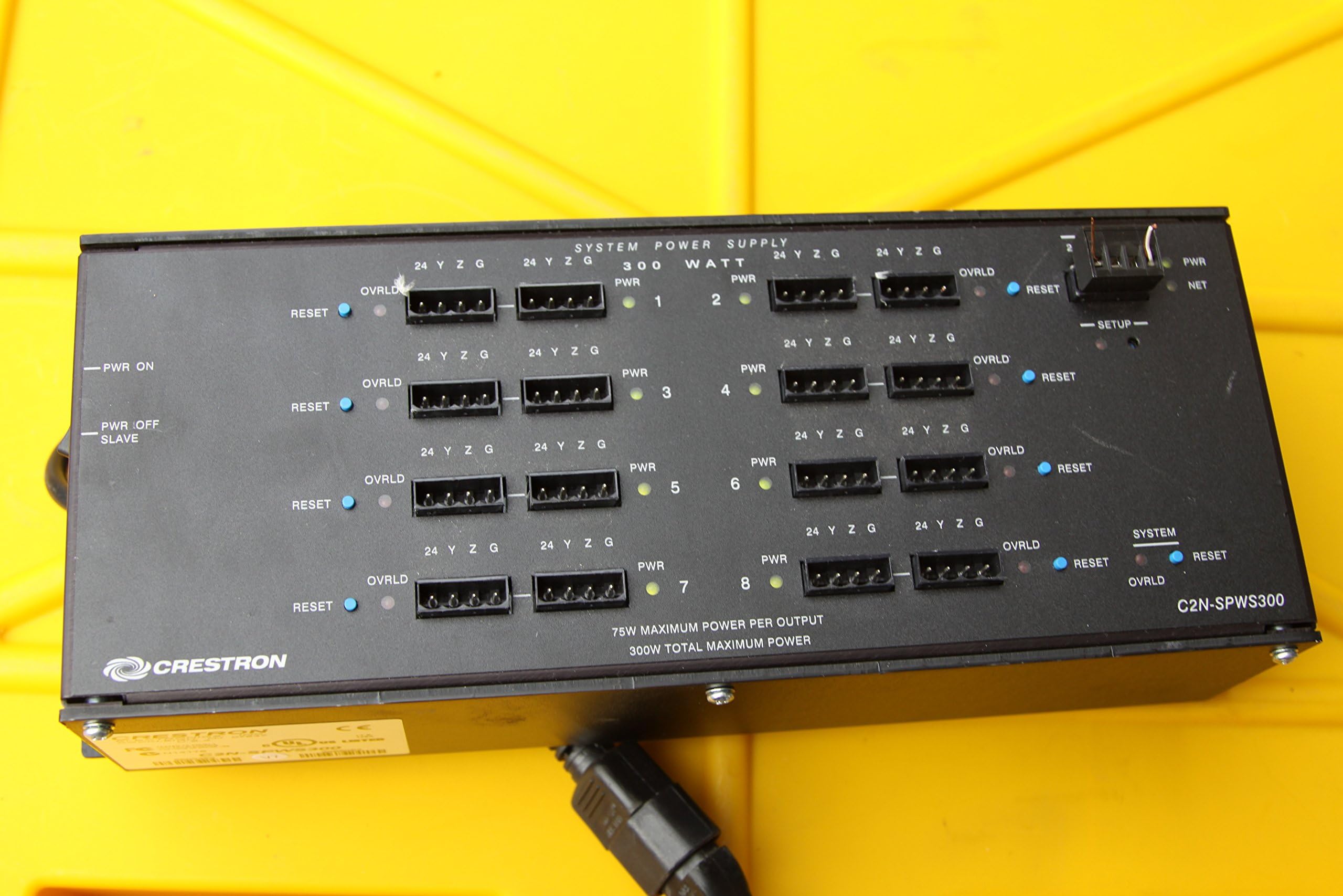CRESTRON C2N-SPWS300 16 Distribution Ports, 300W, 8 INDEPENDENTLY Managed OUTPUTS, Power Supply